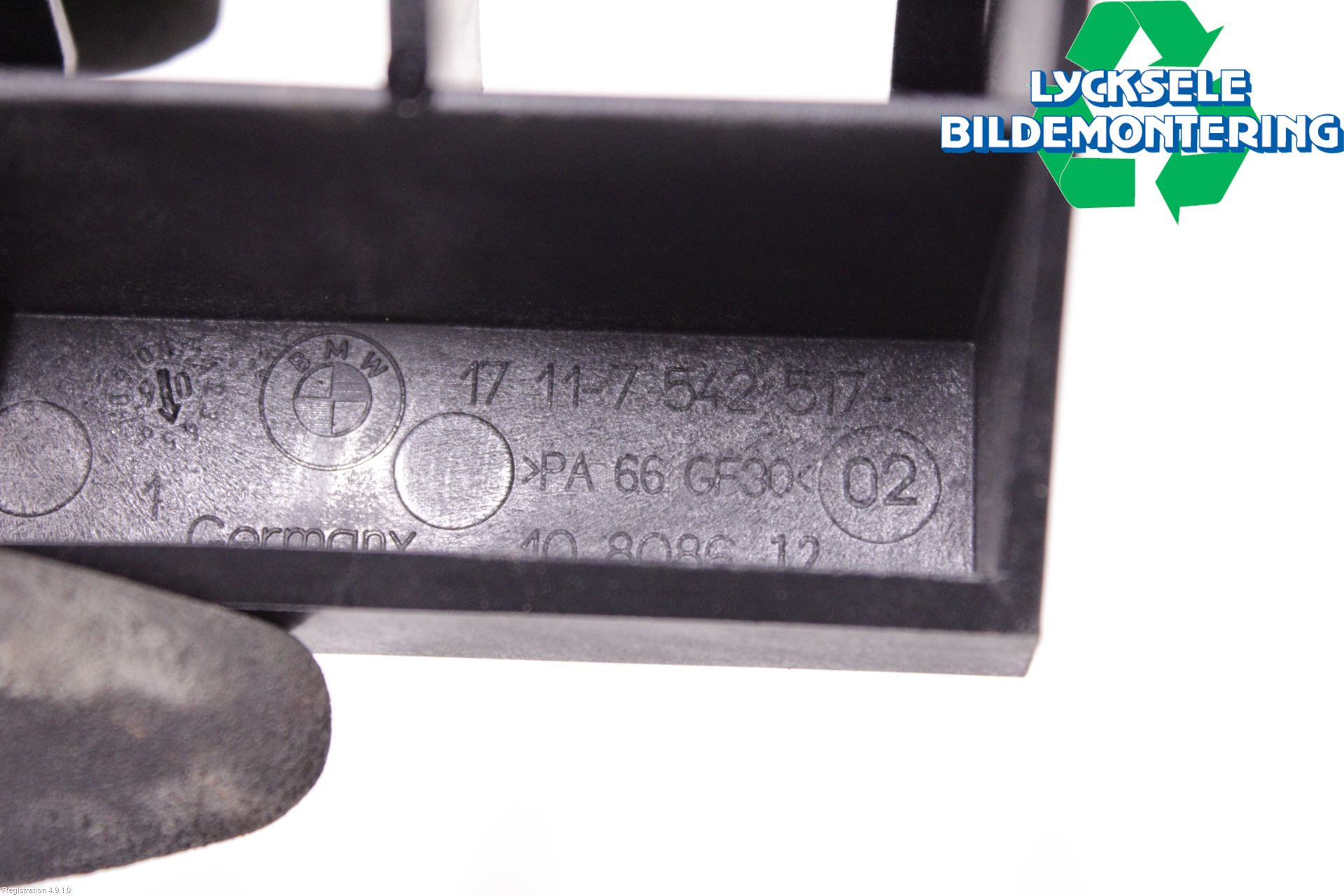 BMW 5 E60/61 Sed/Tou 02-10 Kylarfäste-Ram-Balk