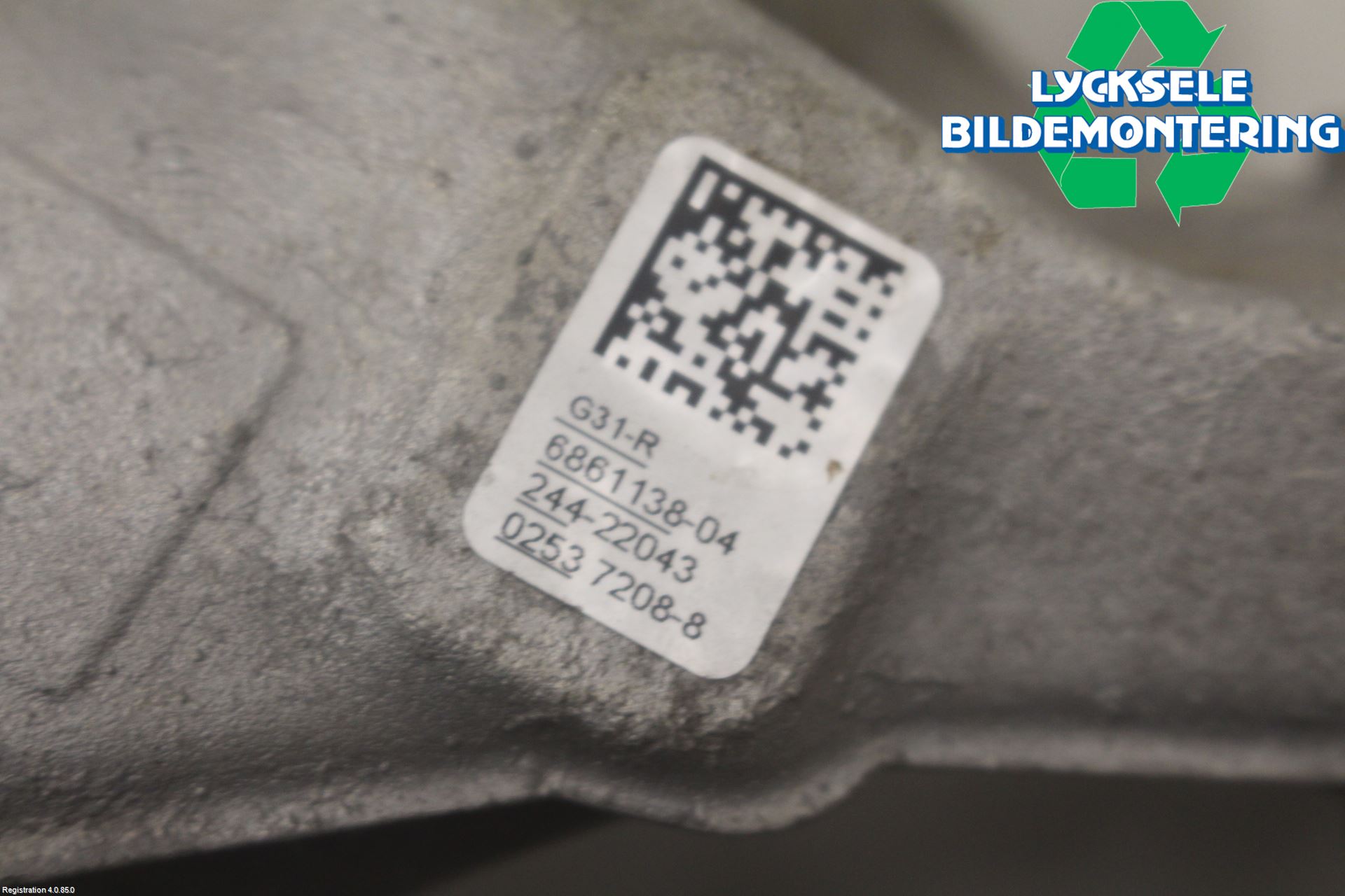 BMW 5 G30/G31/F90 17-23 Hjullagerhus-Spindel Hö B