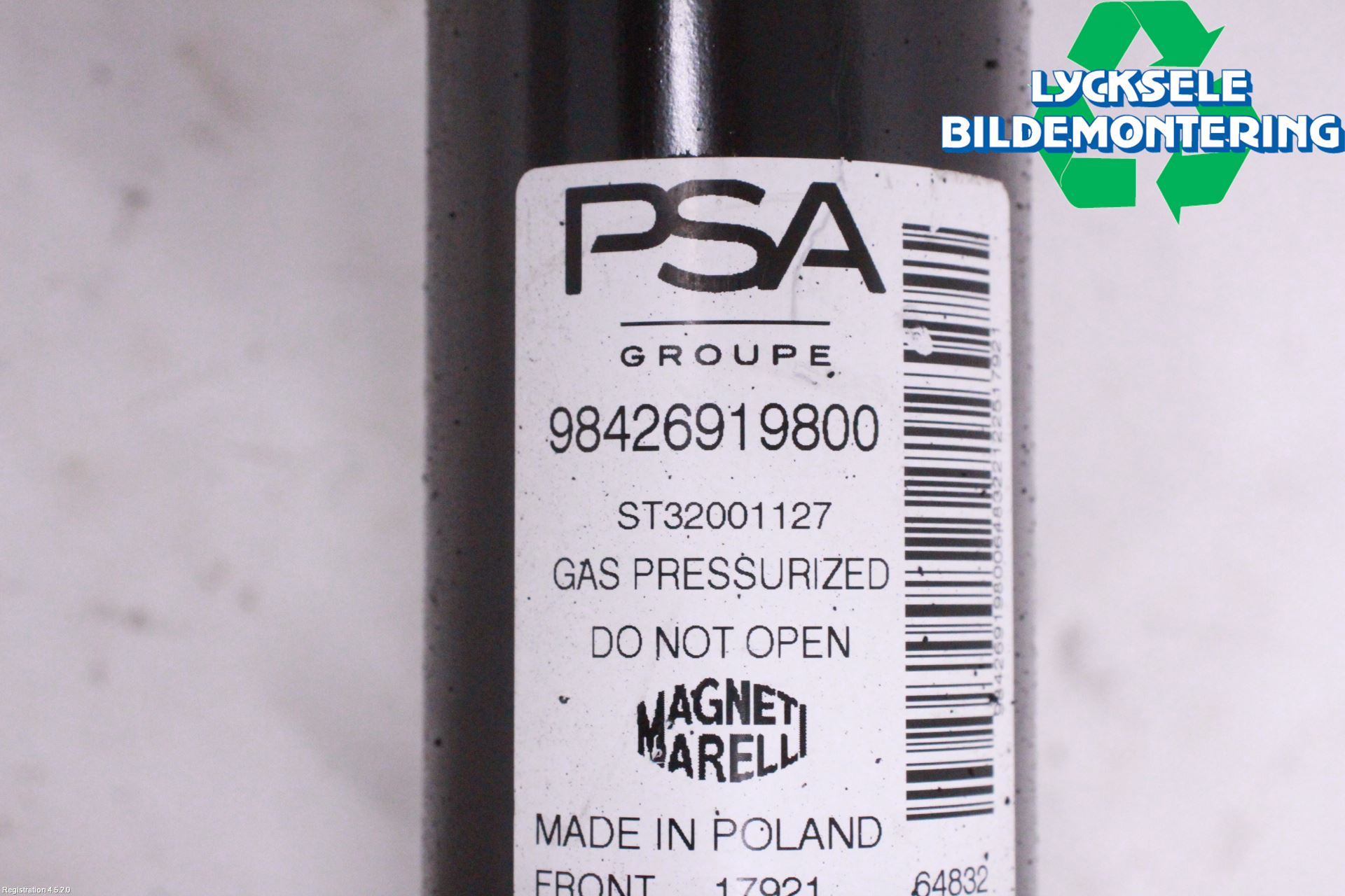 Opel MOKKA 21- Fjäderben Fram Vänster