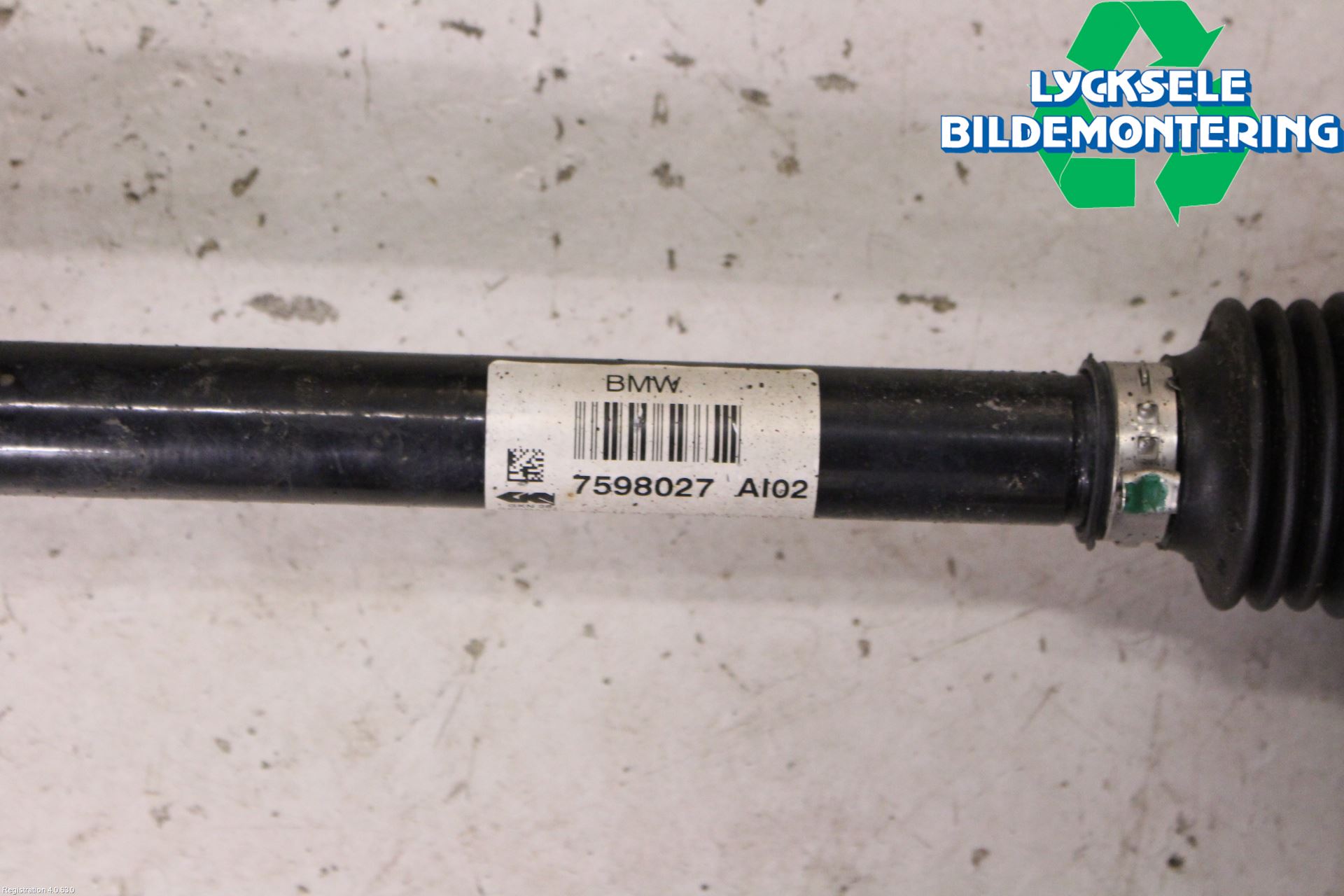 BMW X3 F25 10-17 Drivaxel Fram Vänster