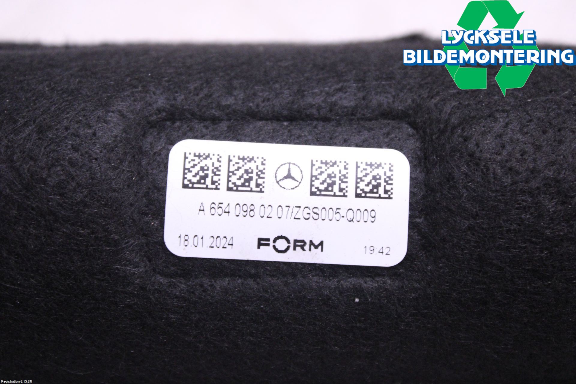 Mercedes-Benz MB C-KLASS (W206) 21- Laddluft-Intercoolerrör