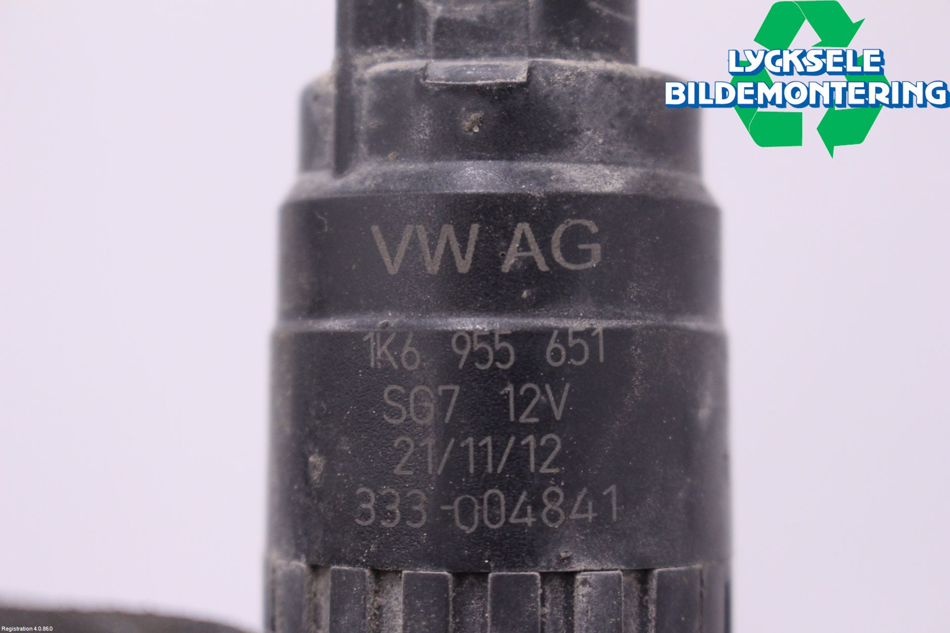Volkswagen VW GOLF / E-GOLF VII 13-20 Spolarpump Vindruta