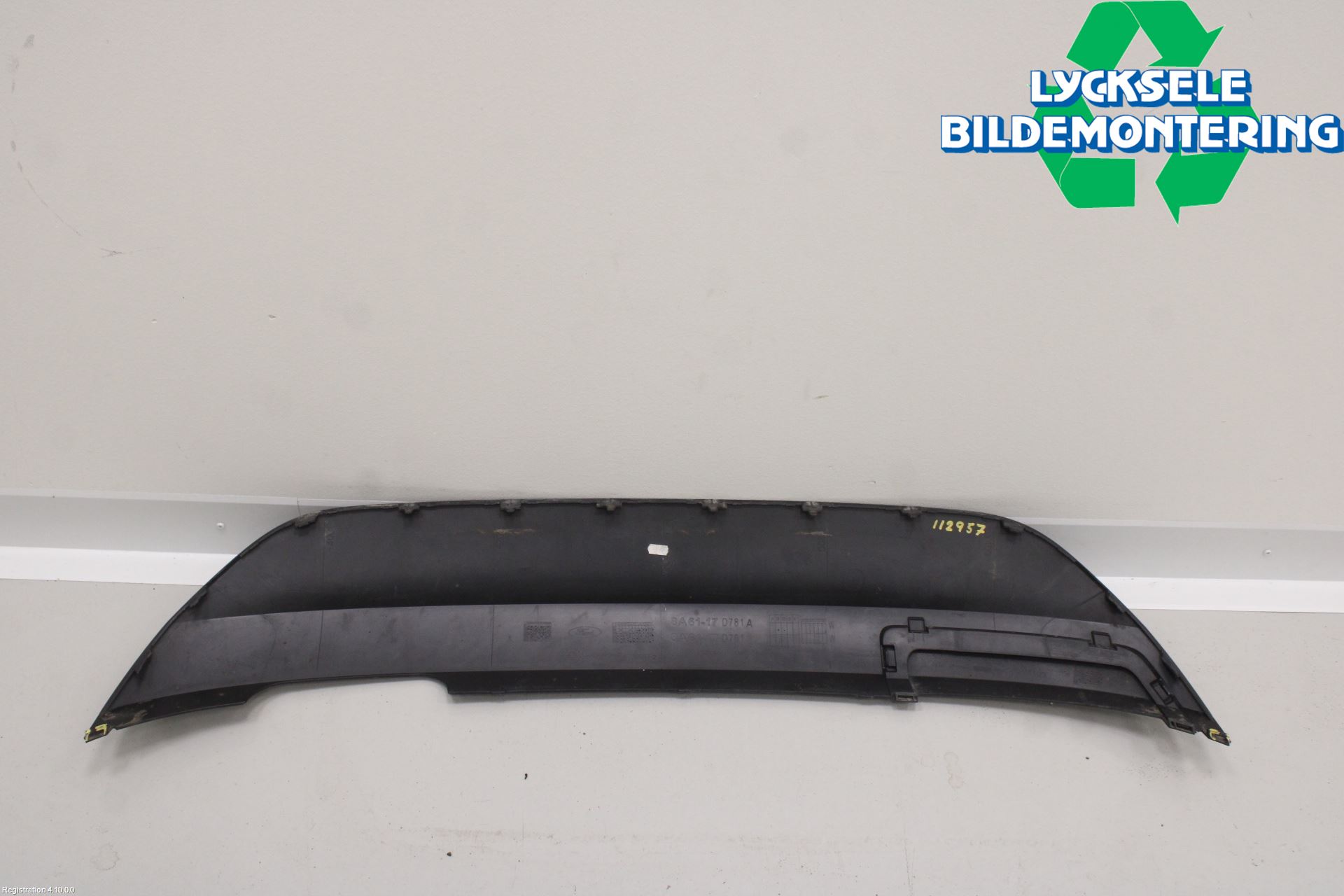 Ford FIESTA 13-17 Spoiler Bak