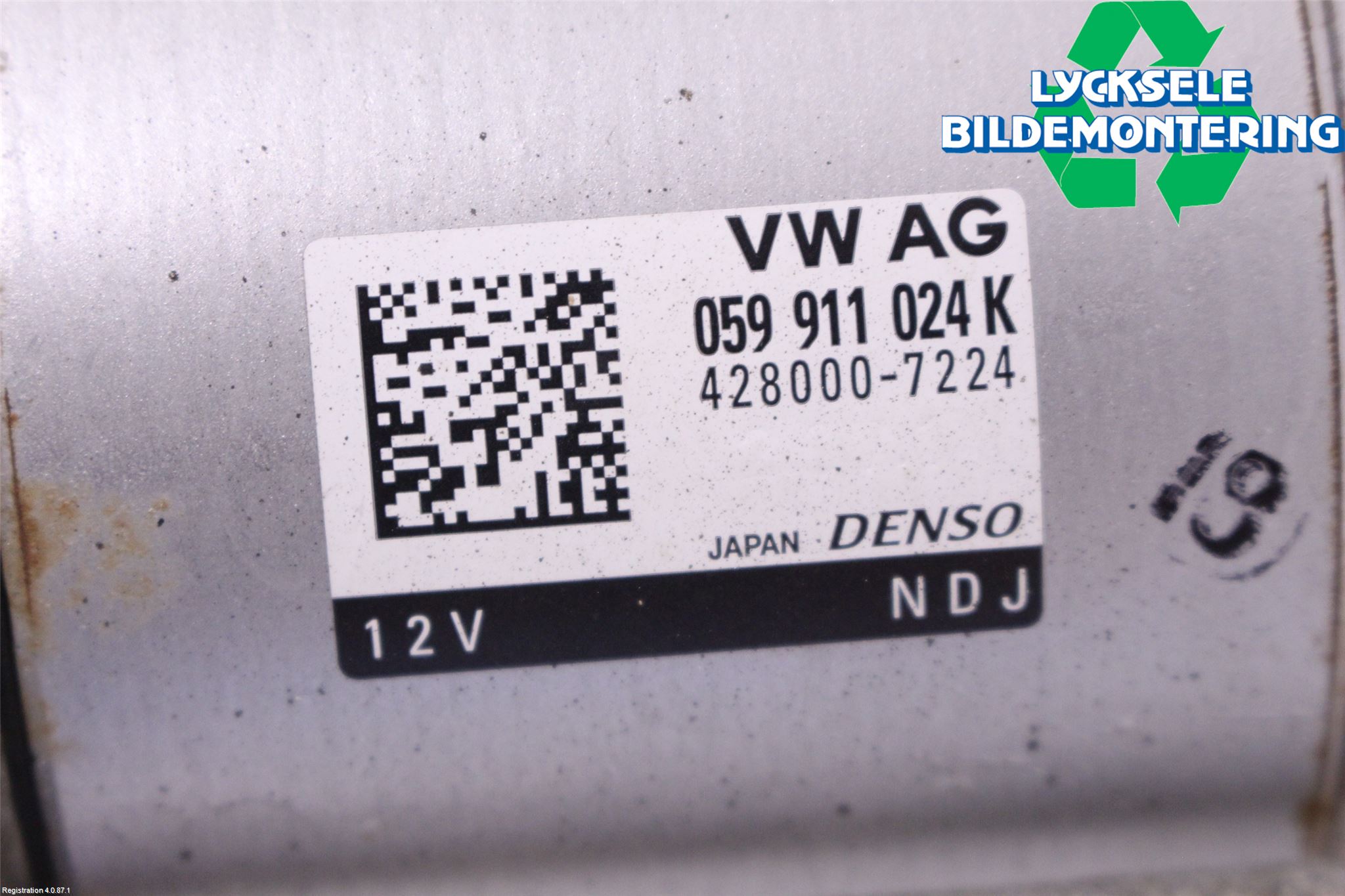 Audi Q7/SQ7 Startmotor Diesel