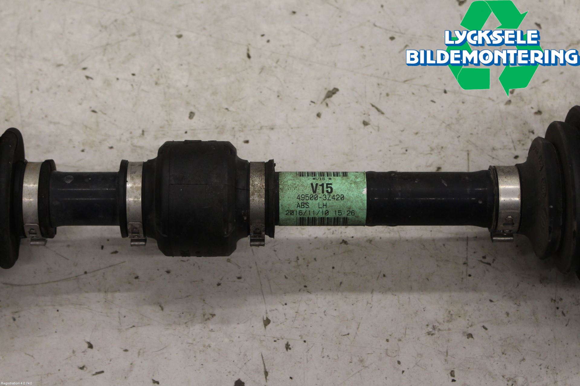 Hyundai i40 16-18 Drivaxel Fram Vänster