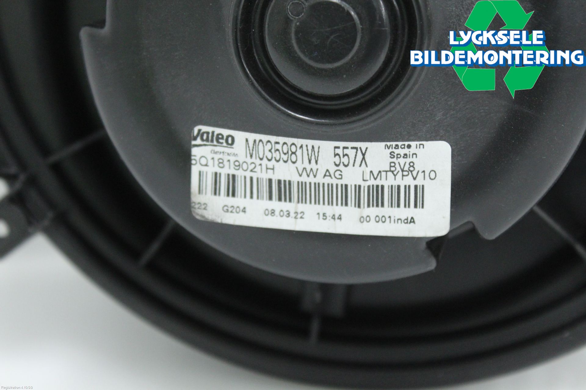 Volkswagen VW T-ROC 18- Ac Värmefläkt