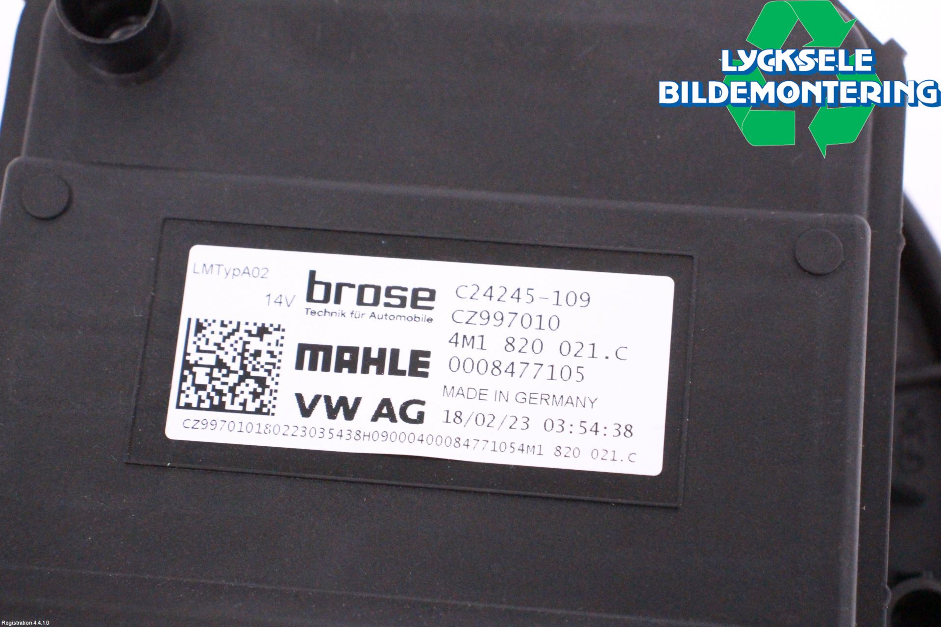 Audi A4/S4 B9 20- Ac Värmefläkt