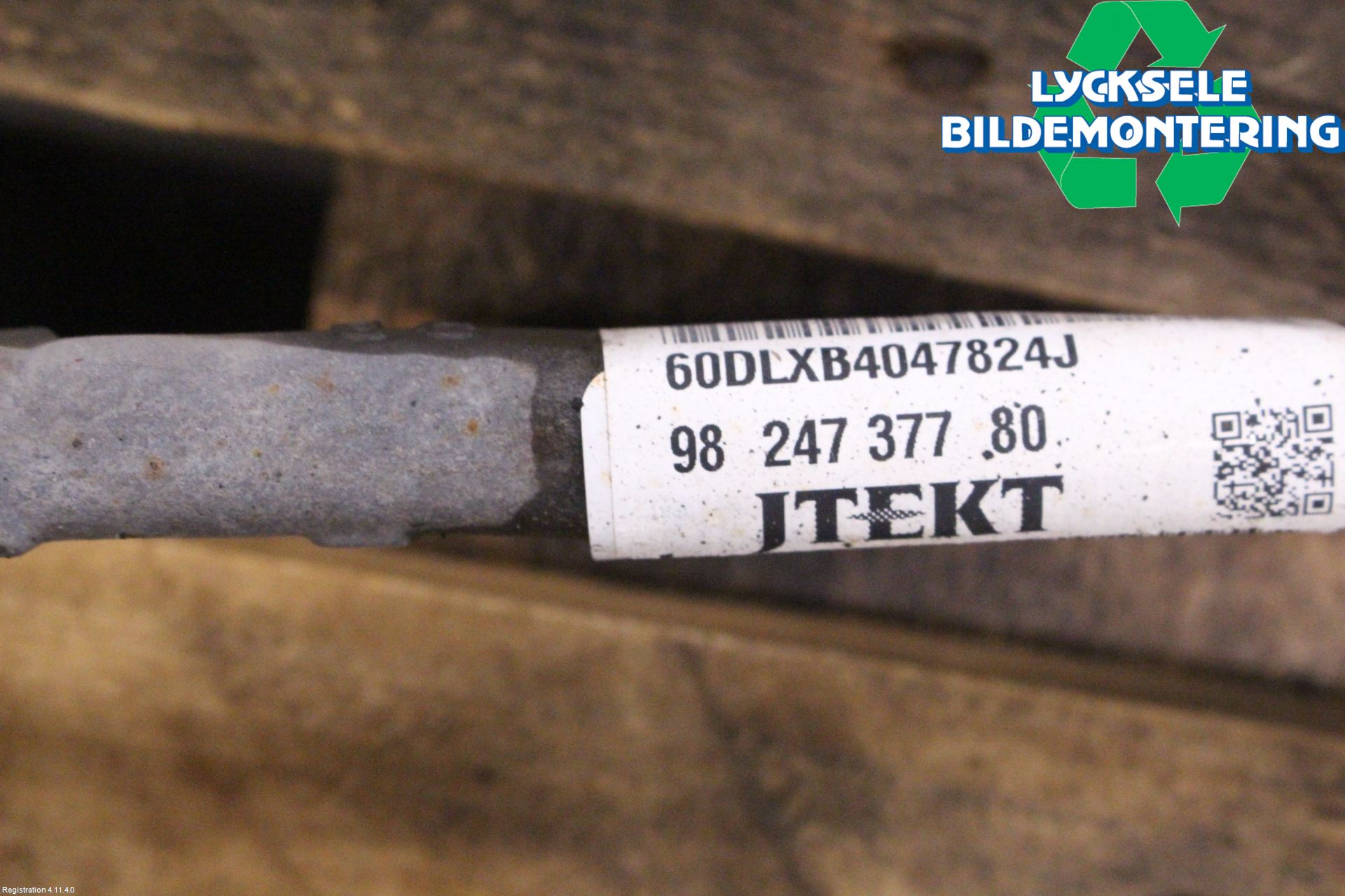 Peugeot PARTNER/E-PARTNER 19- Styrväxel-Snäcka Elektrisk