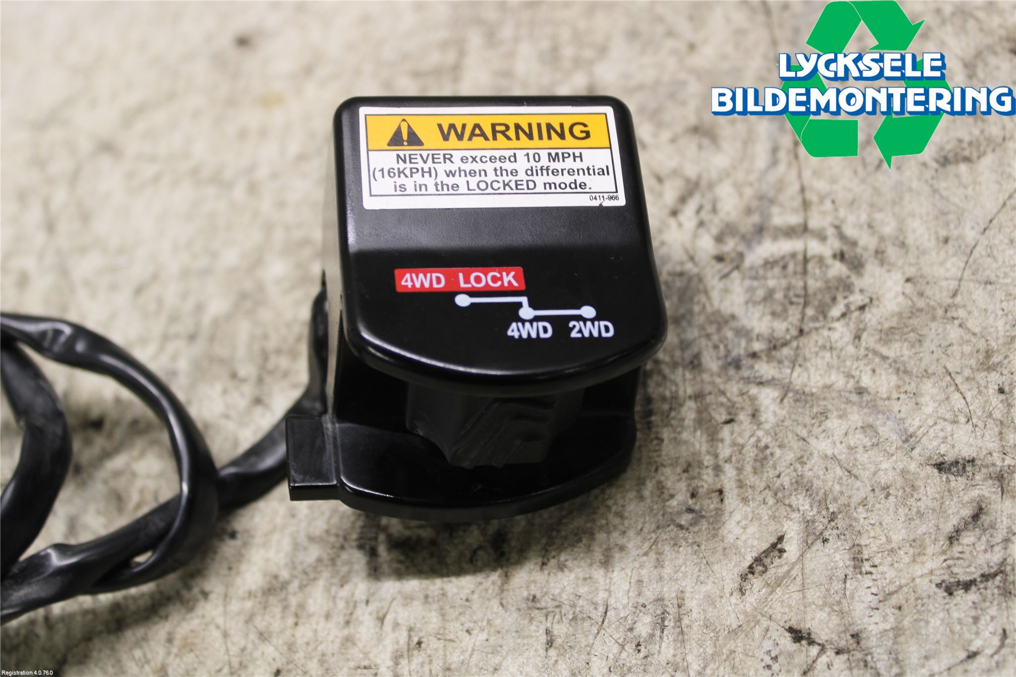 MC och moped ATV ARCTIC CAT Strömställare Fyrhjulsdrift