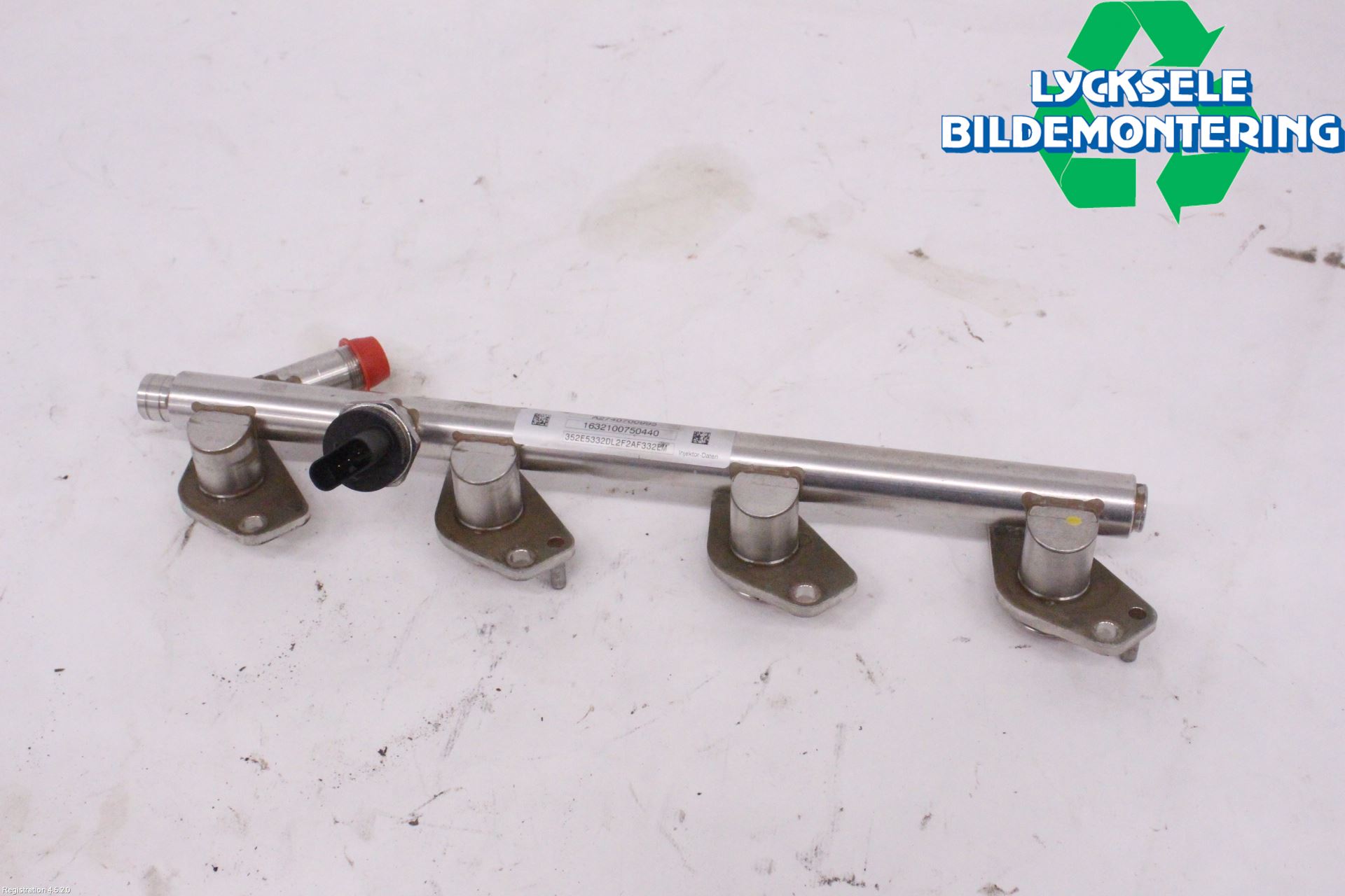 Mercedes-Benz MB GLC-KLASS (X253/C253) 15-22 Inj. Fuelrail