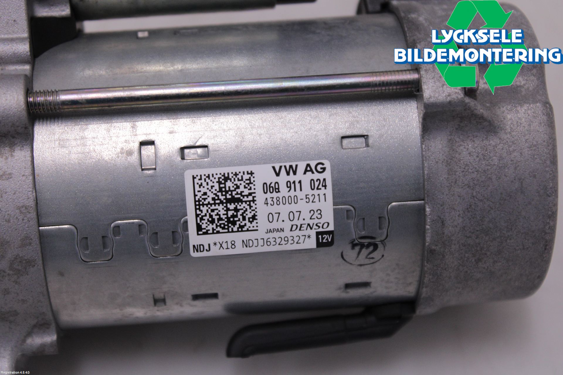 Audi A4/S4 B9 20- Startmotor