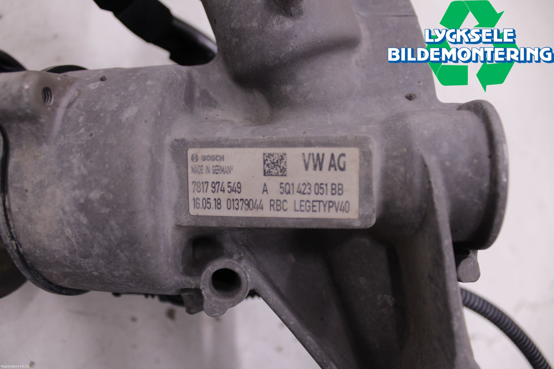 Volkswagen VW GOLF / E-GOLF VII 13-20 Styrväxel-Snäcka Elektrisk