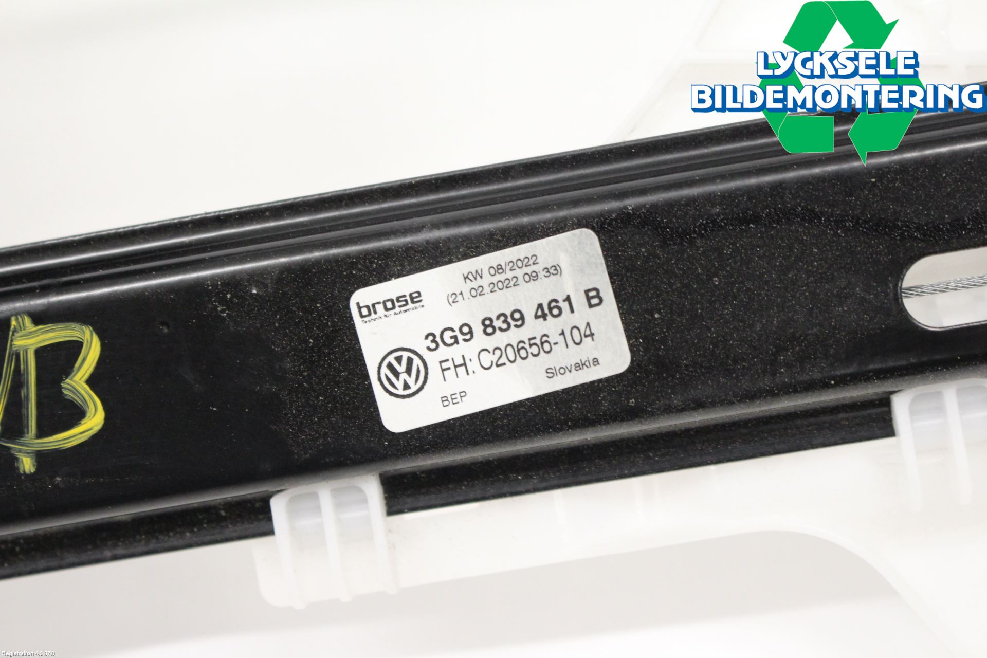 Volkswagen VW PASSAT 20-24 Fönsterhissmekanism
