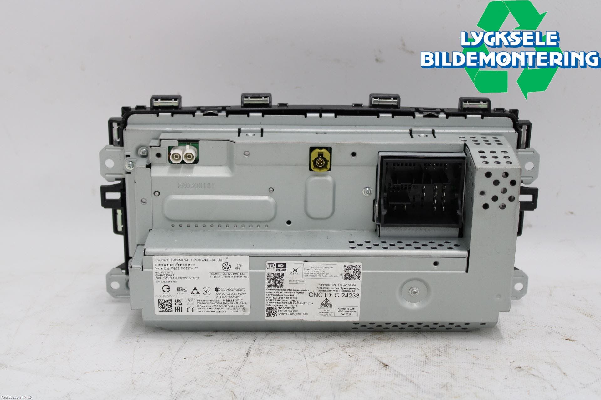 Volkswagen VW CADDY 21- Cd Radio - Multimediapanel