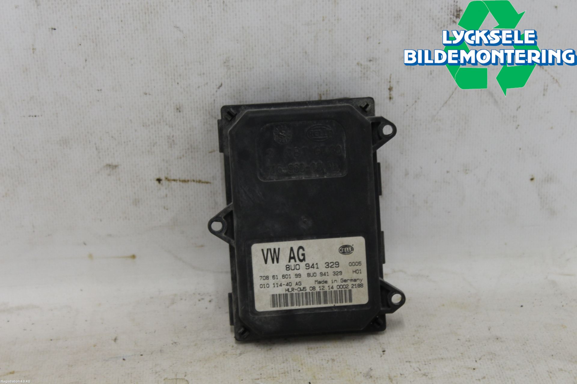 Skoda SUPERB 09-15 Styrenhet Strålkastare