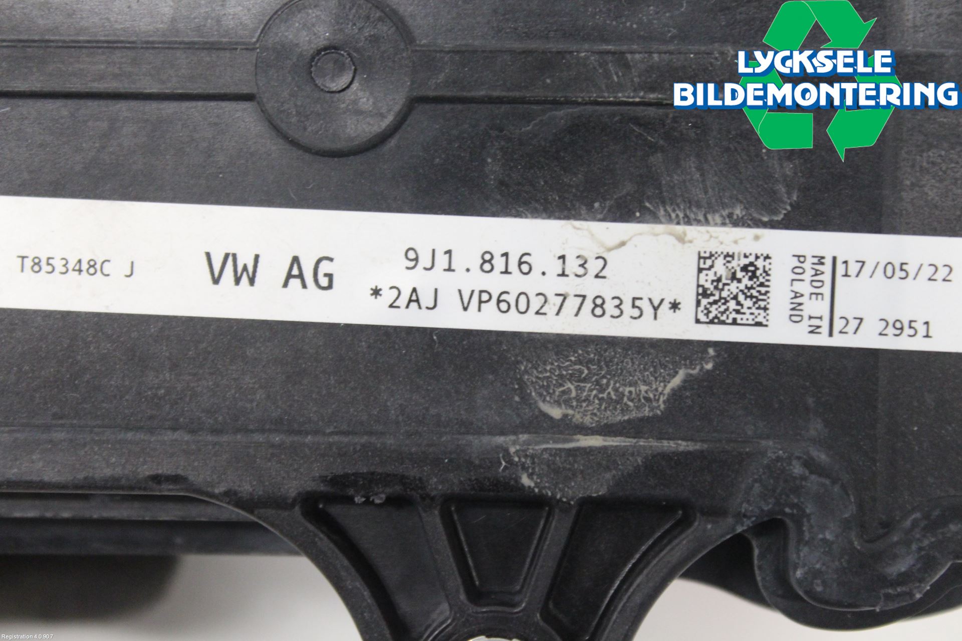 Volkswagen VW ID.4 21- Värmekammare-Växlare