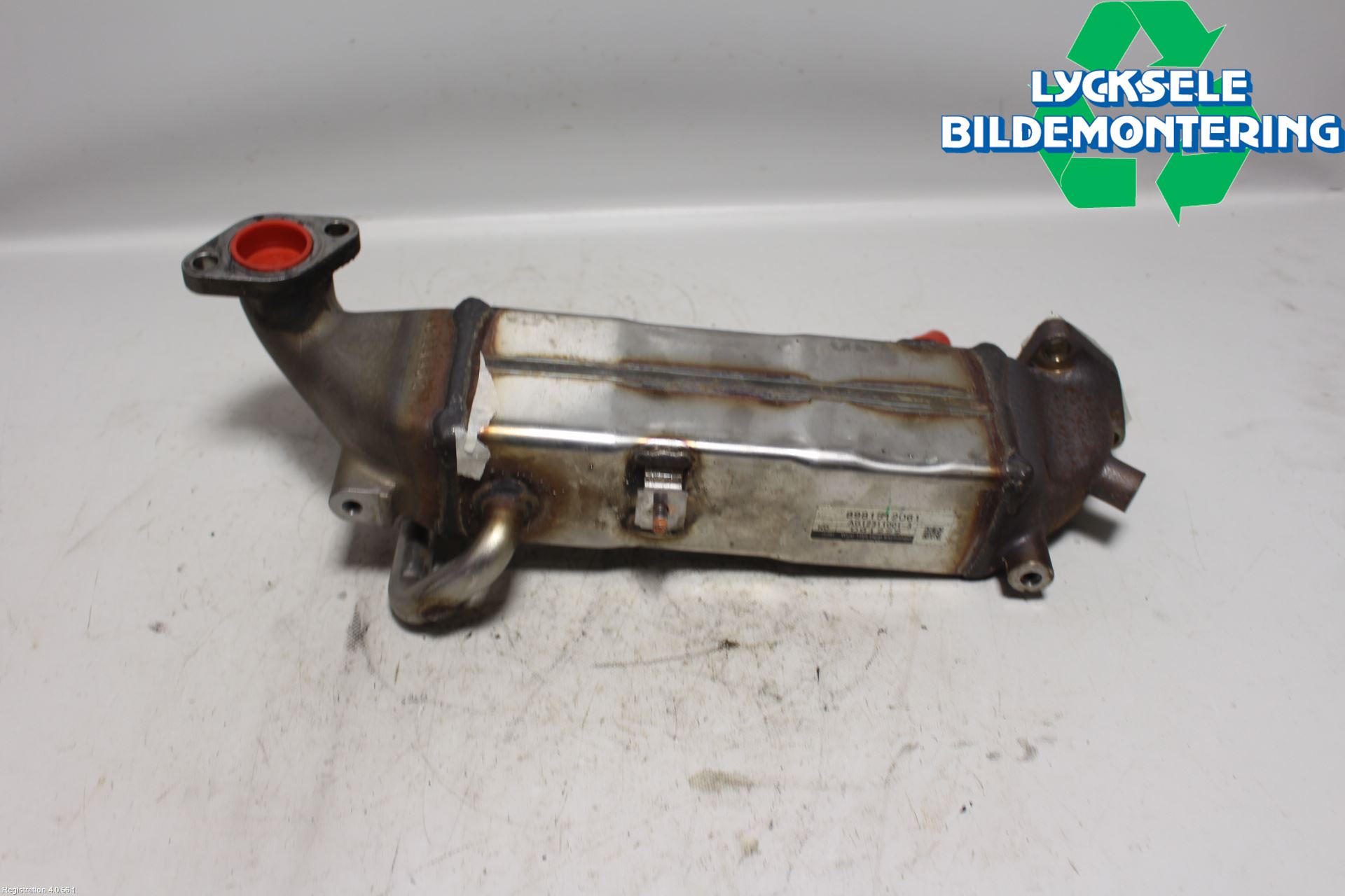 Isuzu D-MAX Avgaskylare