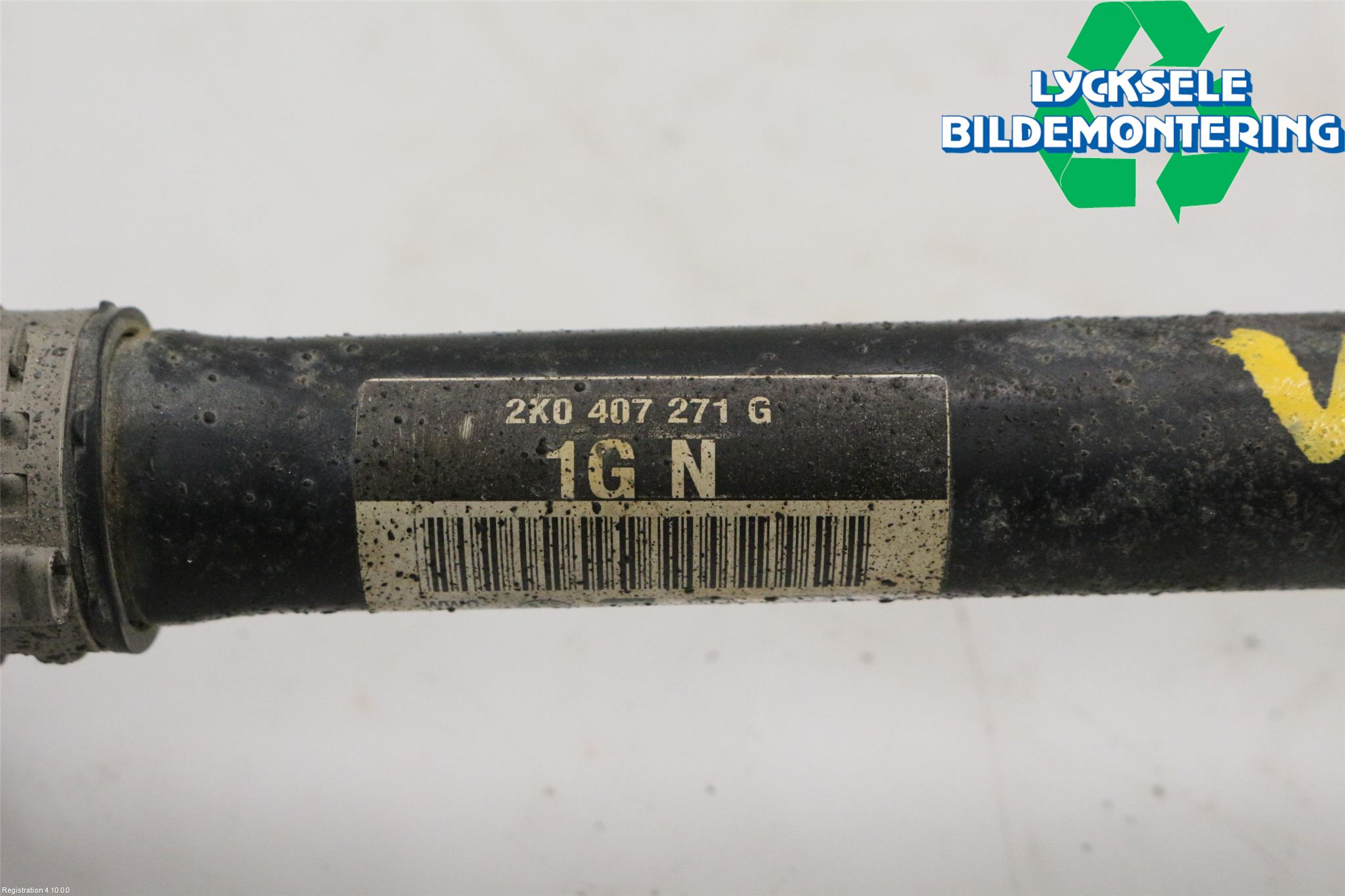 Volkswagen VW CADDY 11-15 Drivaxel Fram Vänster