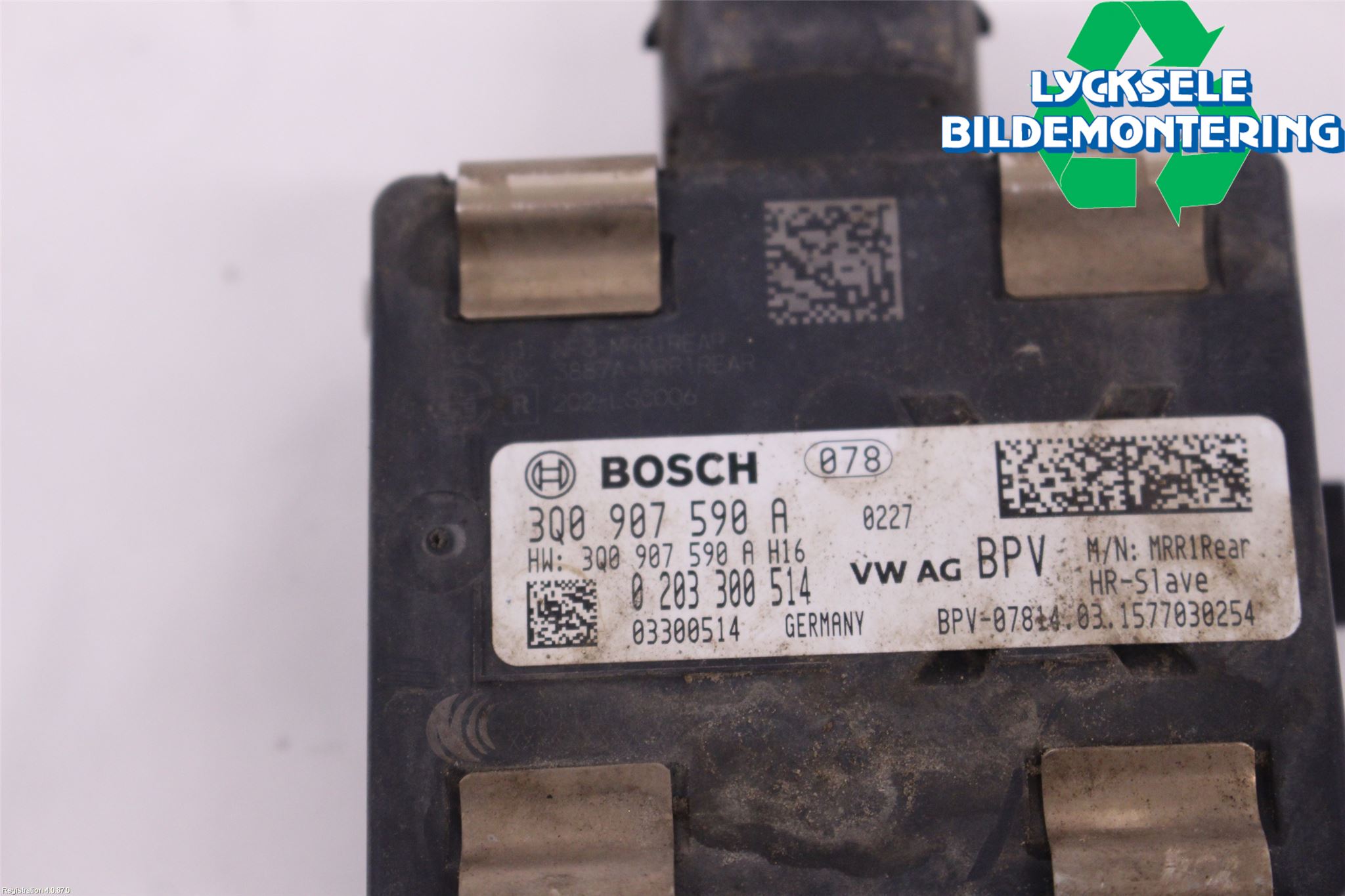 Volkswagen VW PASSAT 15-19 Sensor Aktivt Kollisionsskydd