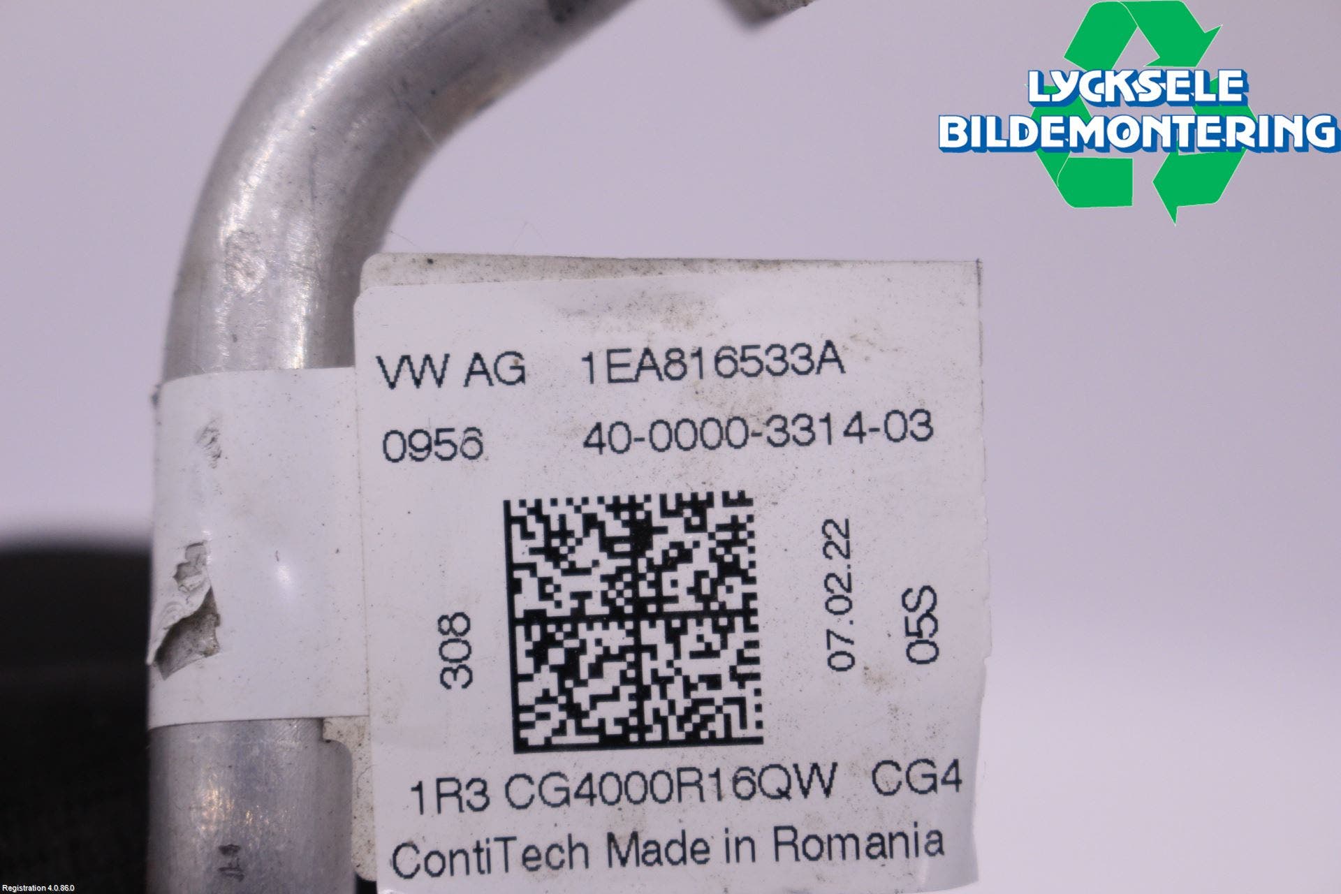 Volkswagen VW ID.4 21- Ac Slang-Rör