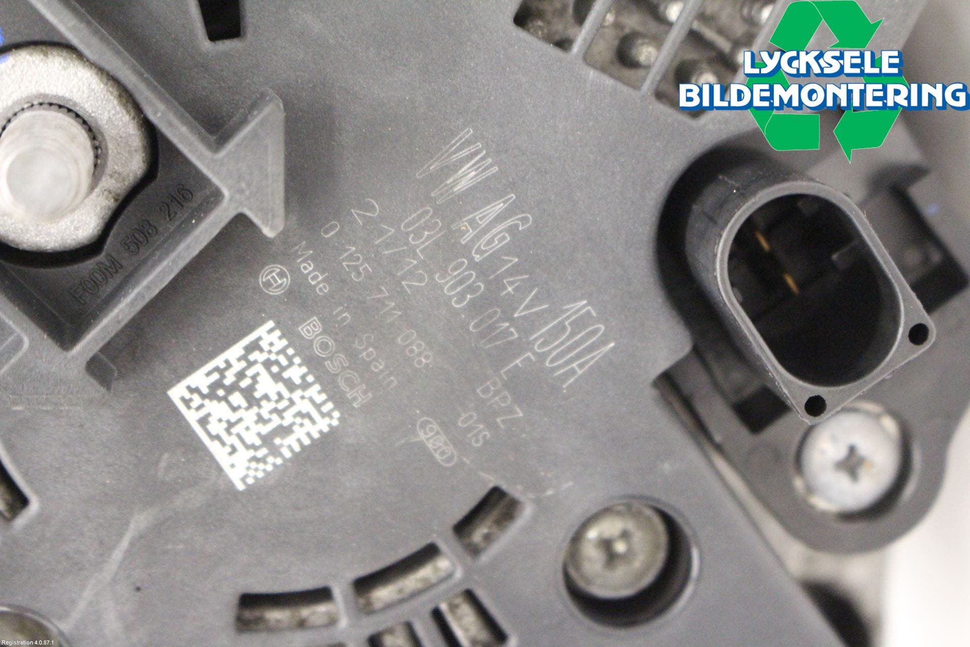 Audi A4 12-15 Generator