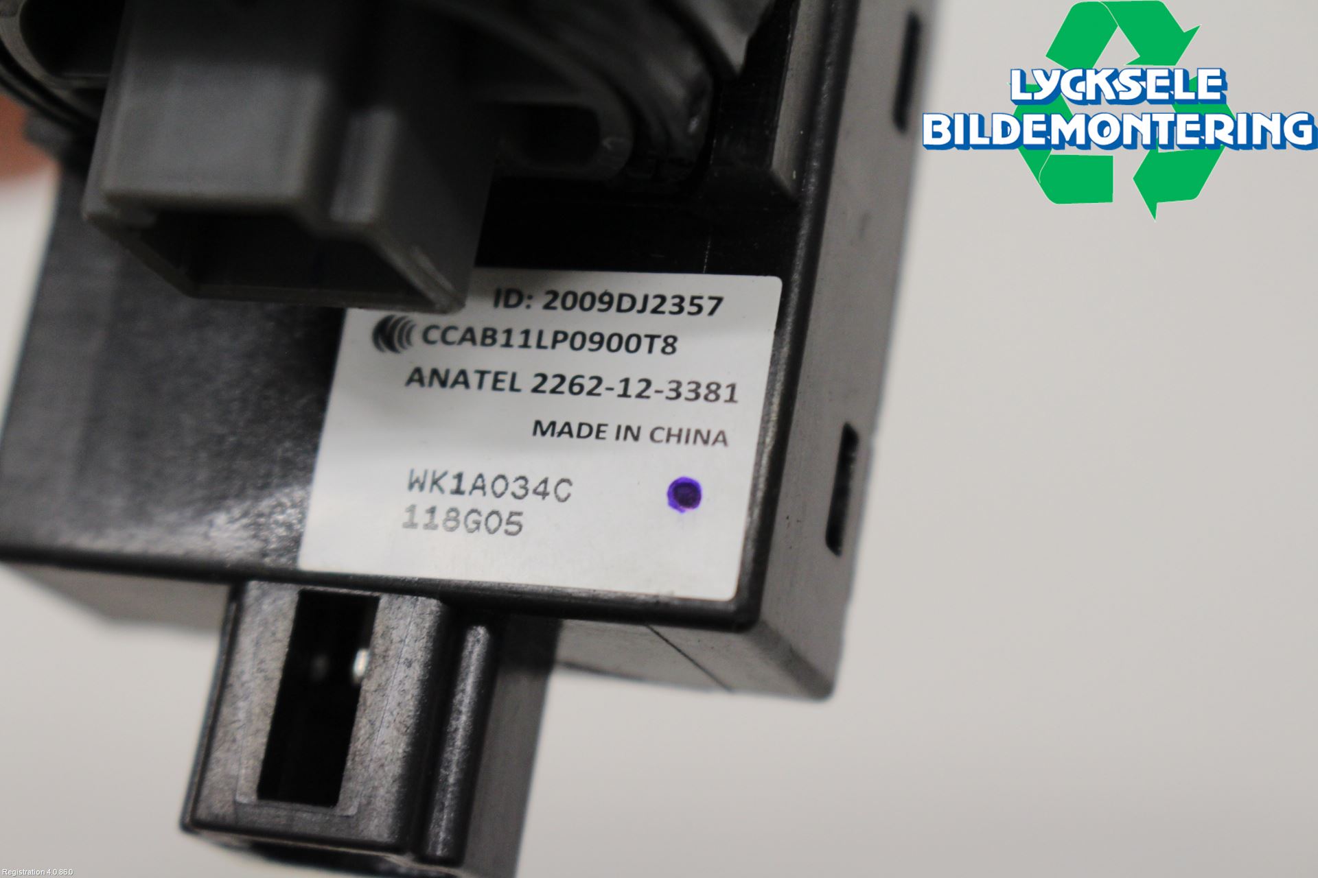 Nissan LEAF 18- Startknapp Personbil