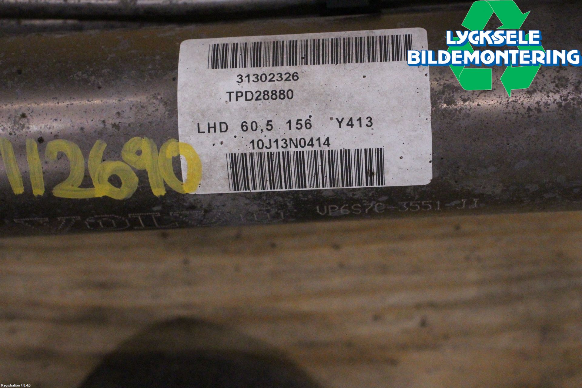 Volvo XC60 09-13 Styrväxel Servo -Snäcka