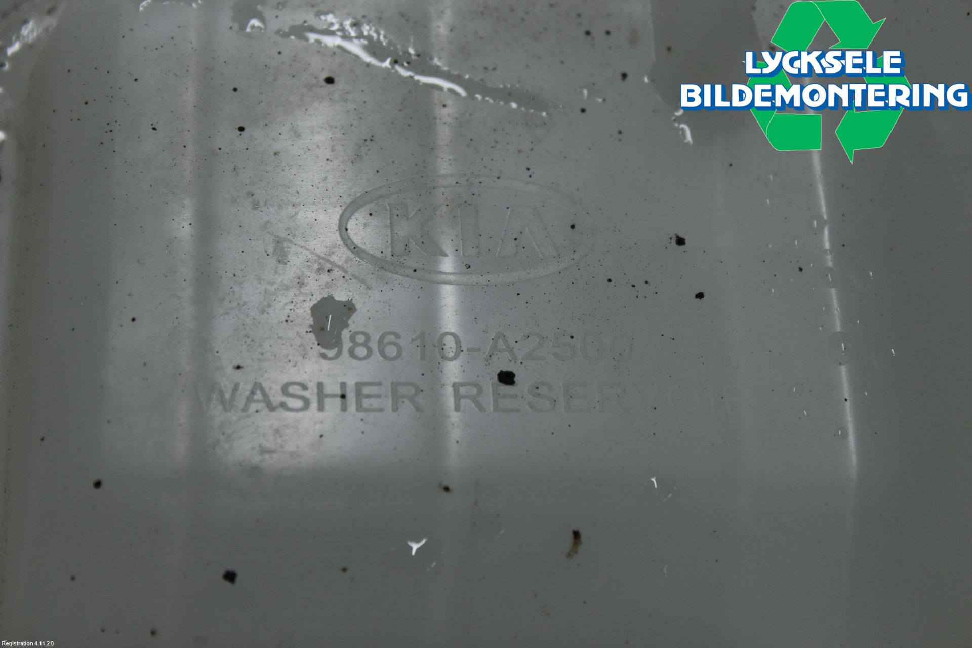 Kia CEED 12-18 Spolartank Vindruta-Strål