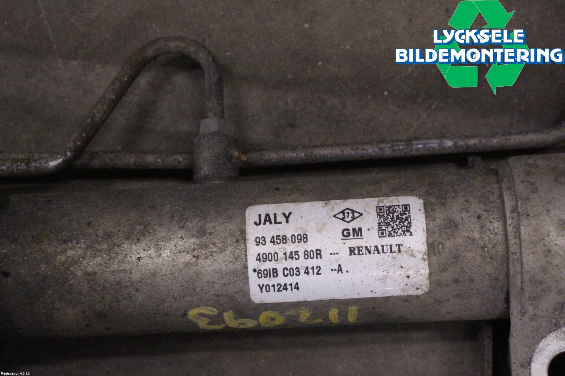 Opel VIVARO 15-19 Styrväxel Servo -Snäcka