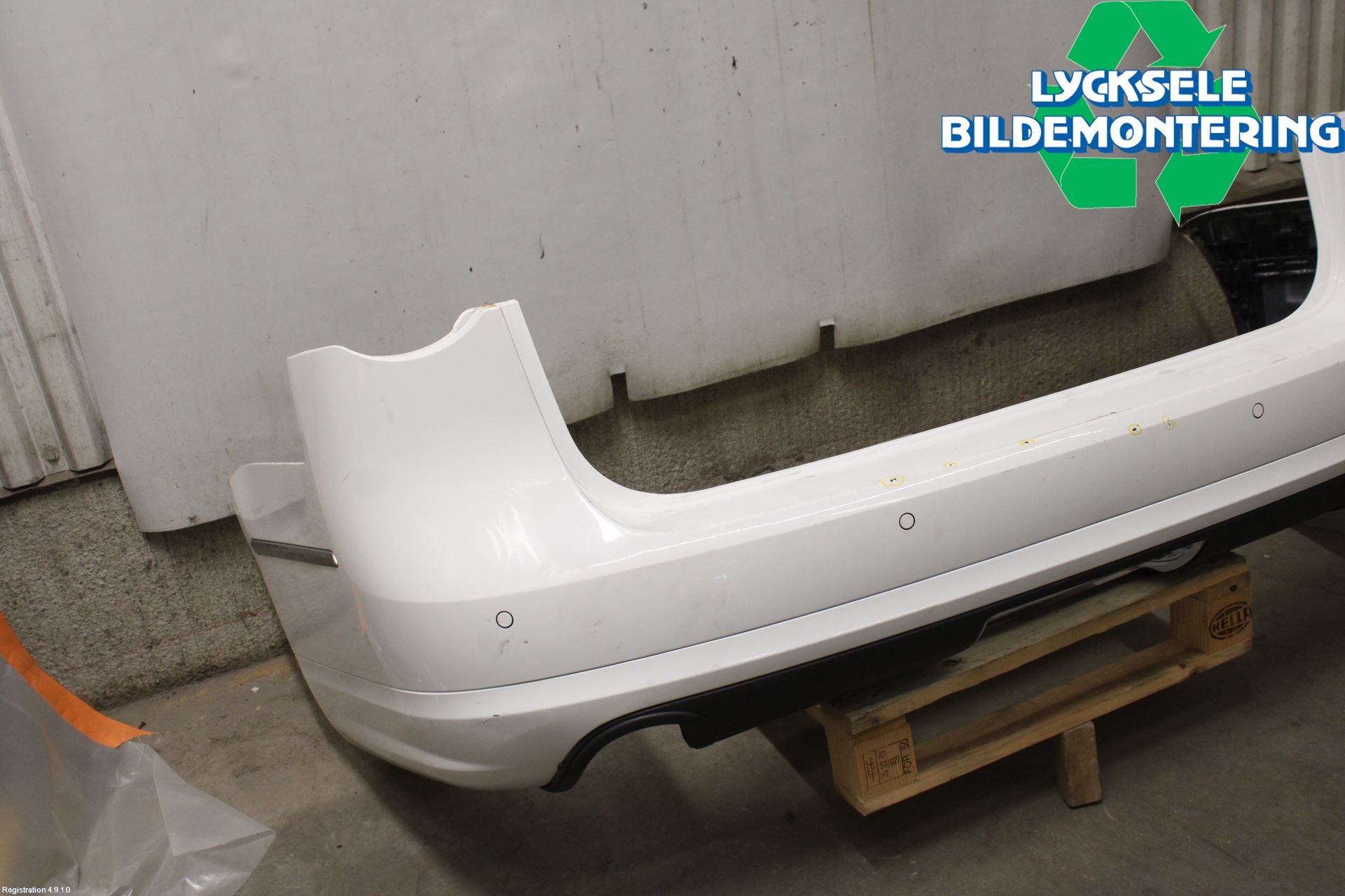 Volkswagen VW PASSAT 05-11 Stötfångarbeklädnad Bak