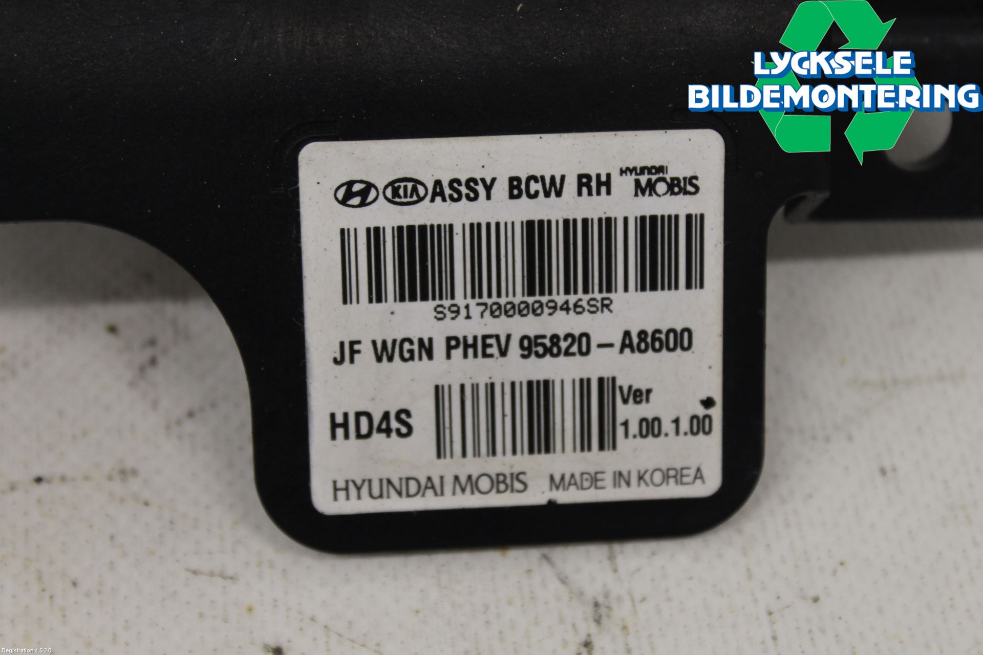 Kia OPTIMA 16-20 Sensor Aktivt Kollisionsskydd