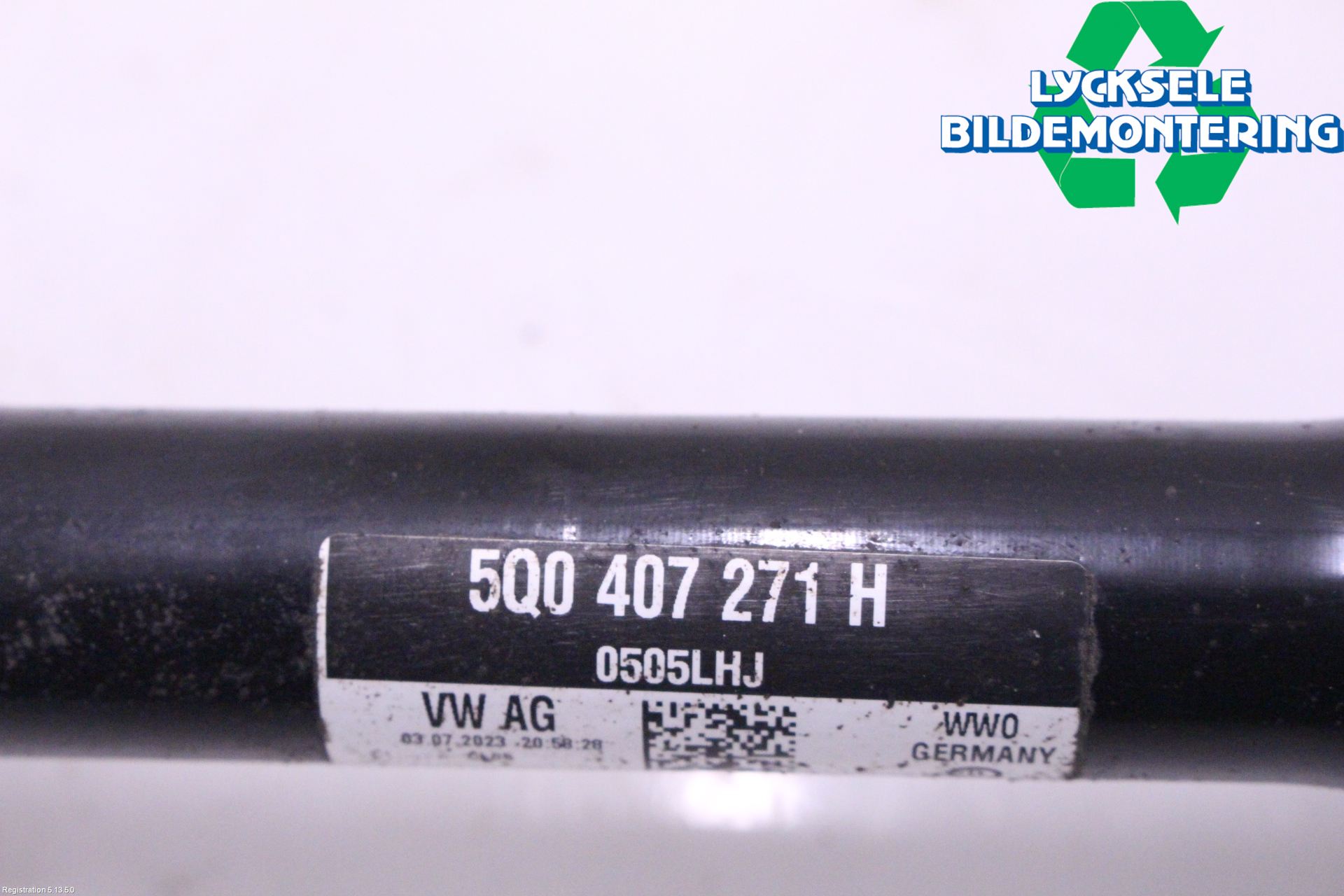 Volkswagen VW GOLF / E-GOLF VIII 20- Drivaxel Fram Vänster