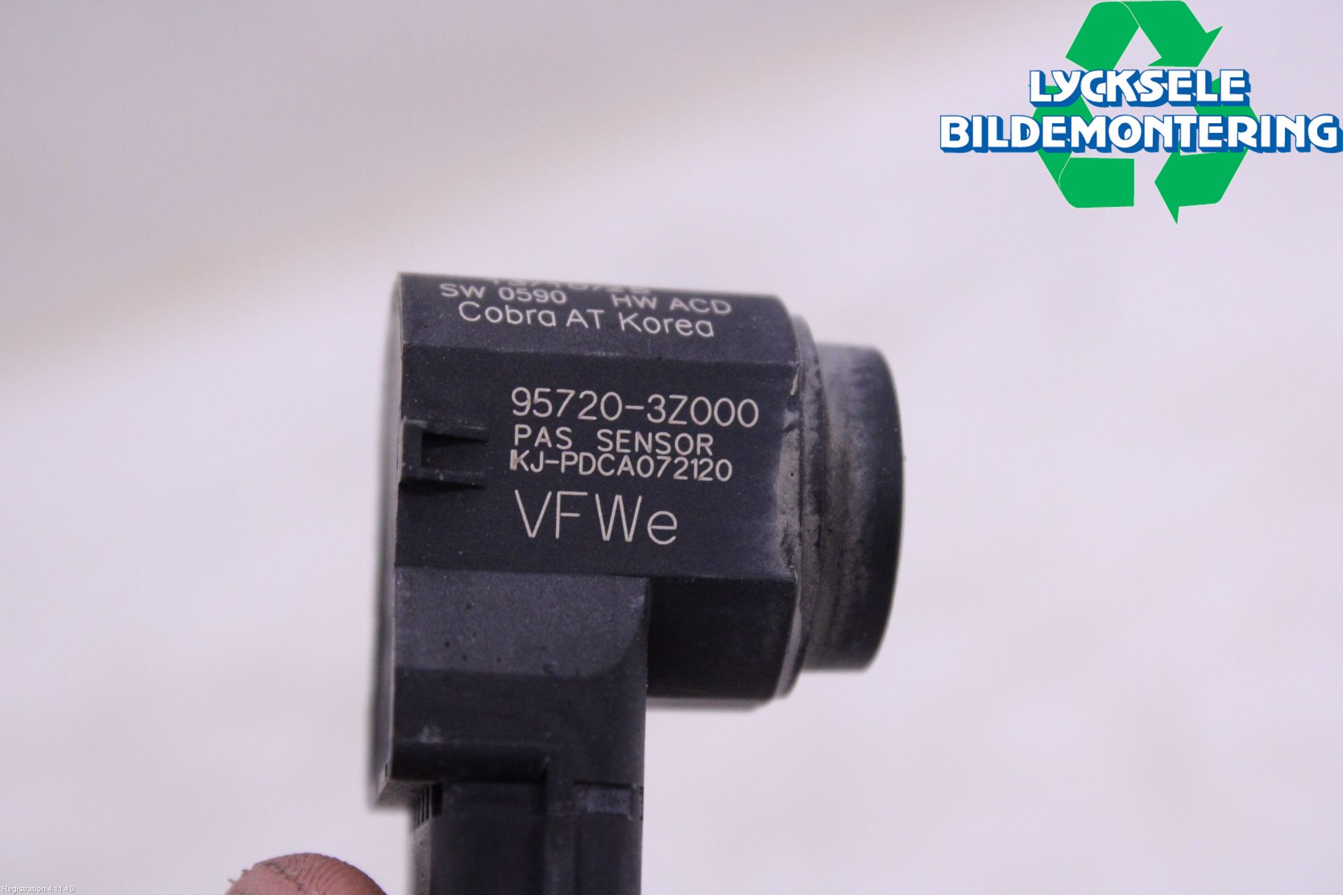 Hyundai i40 08-15 Parkeringshjälp Frontsensor