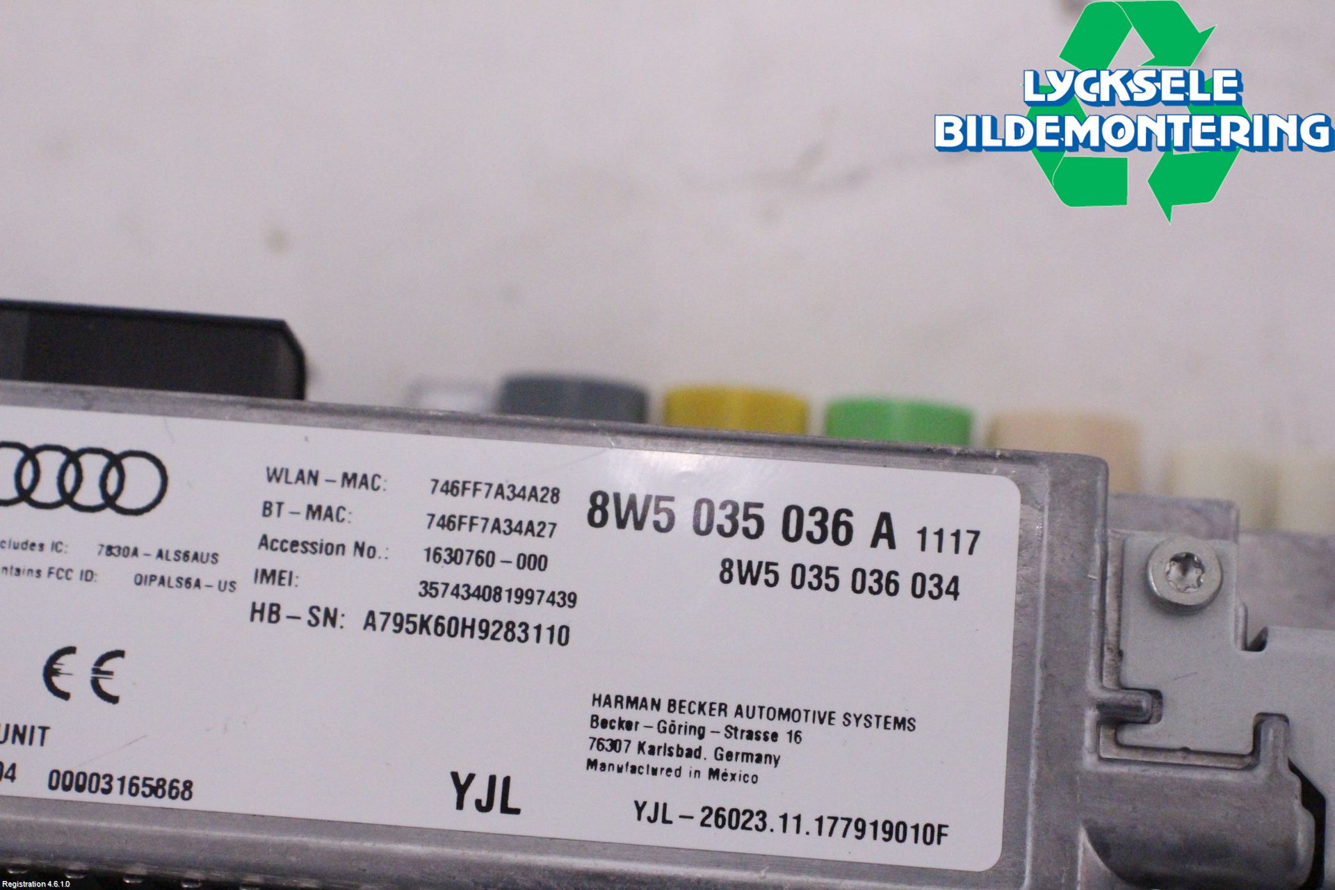 Audi Q5/SQ5 17- Cd Radio - Multimediapanel