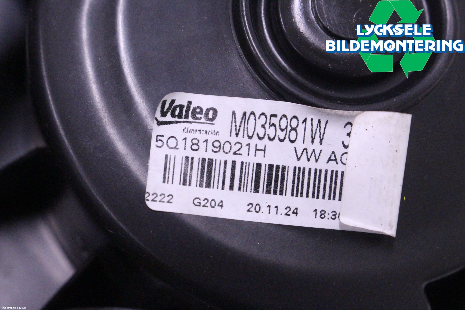 Volkswagen VW T-ROC 18- Ac Värmefläkt
