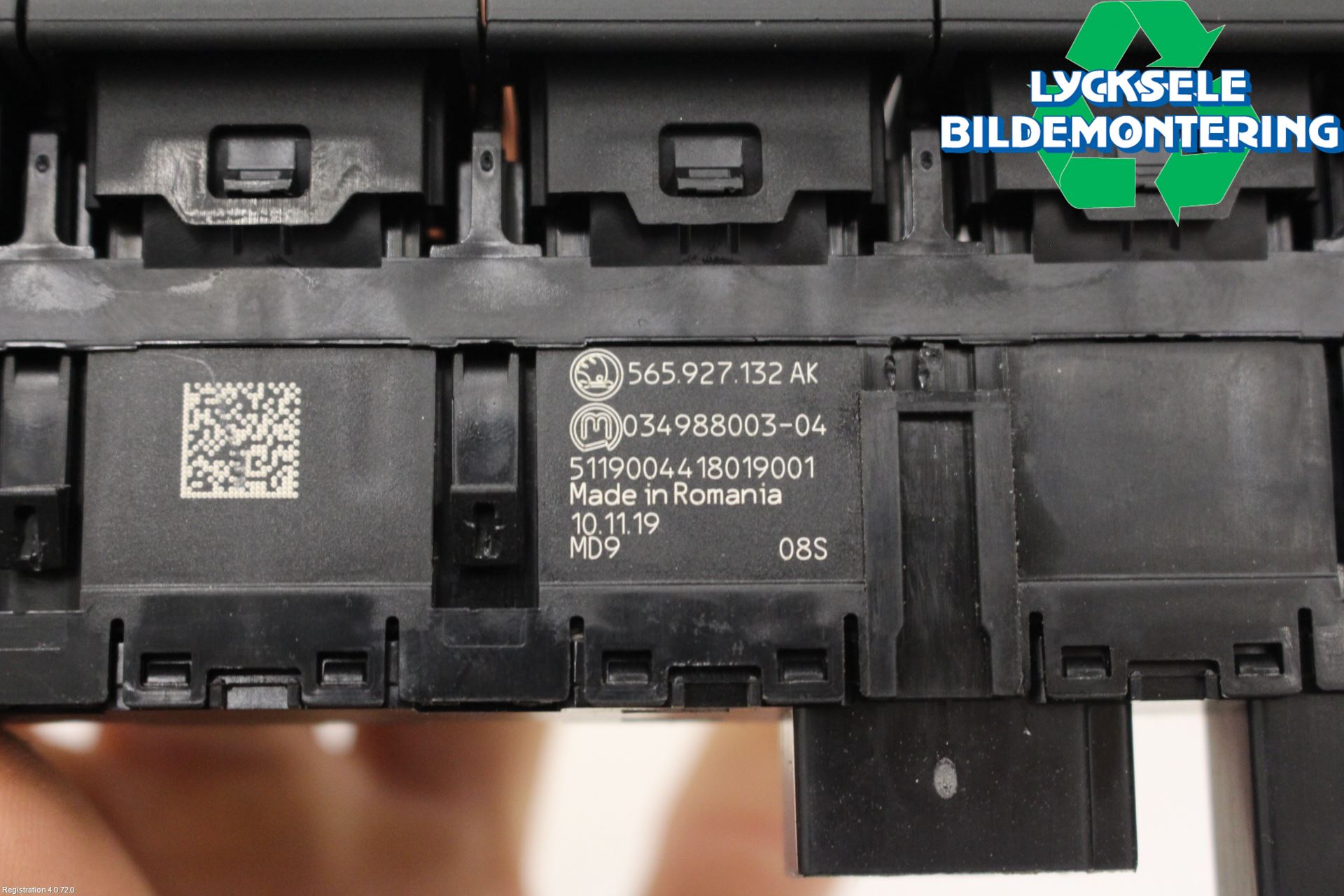 Skoda KAROQ 18- Strömställare Multifunktion