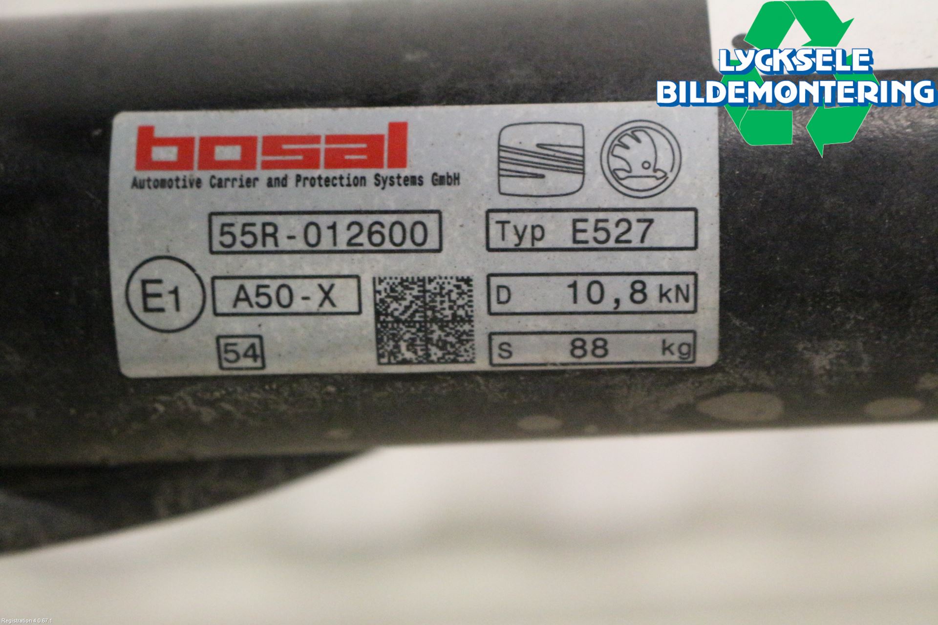 Seat ATECA 16->> Dragkrok