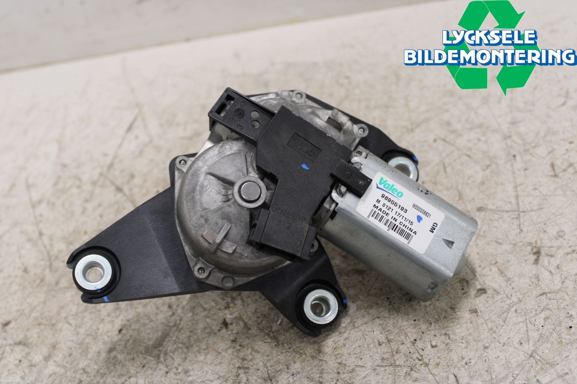 Opel MOKKA 13-20 Torkarmotor Baklucka