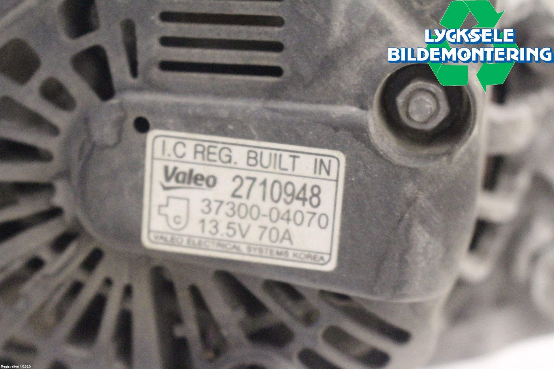 Kia PICANTO 17- Generator