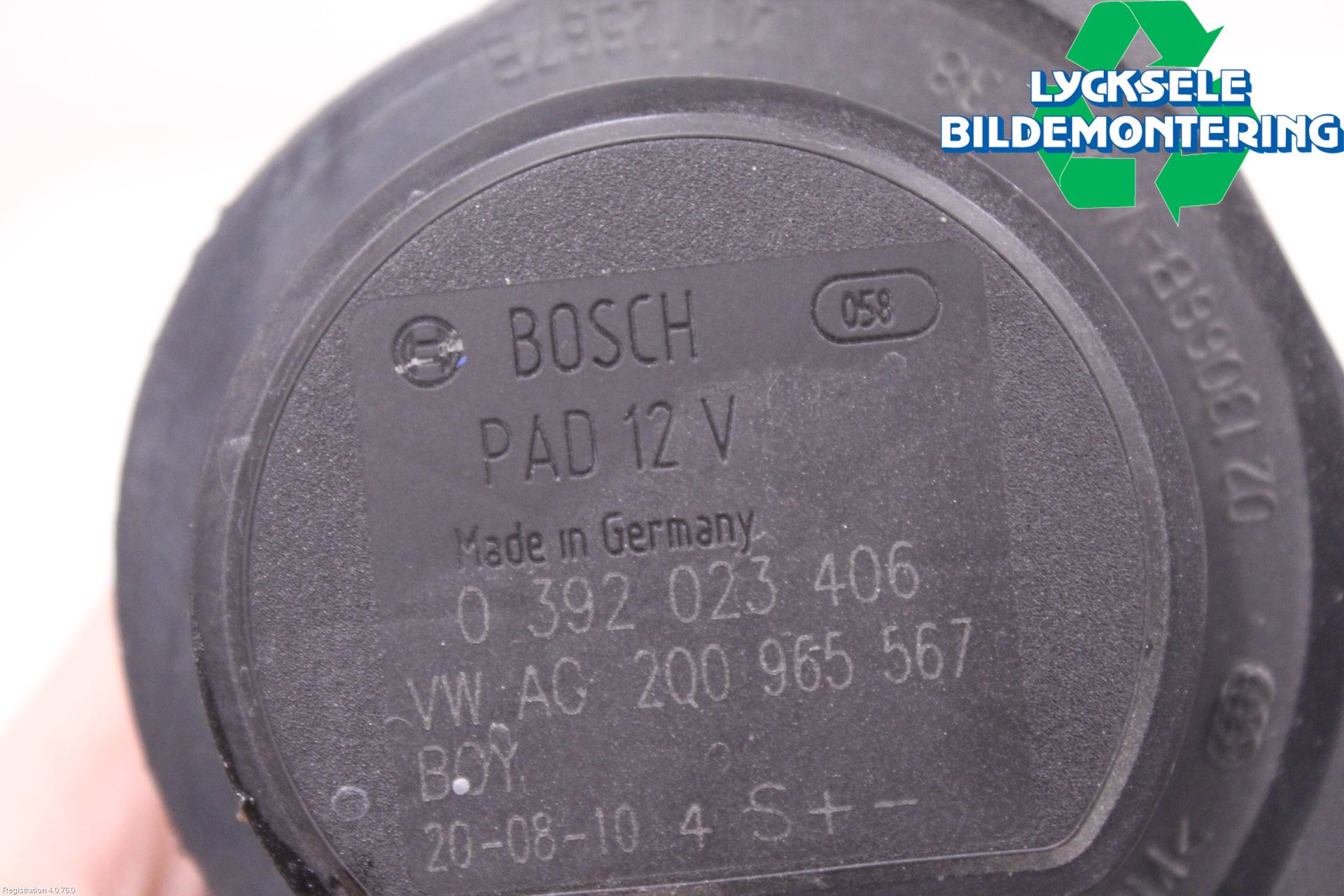 Skoda SCALA 19- Värme Cirkulationspump