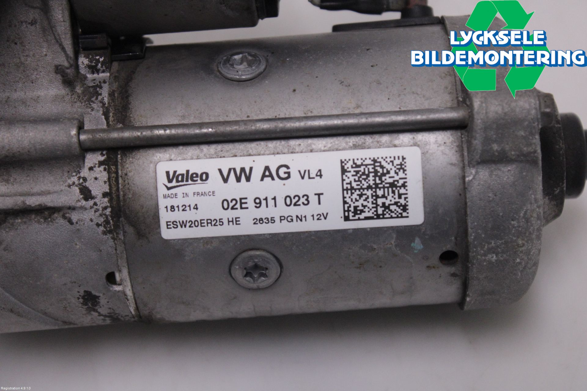 Volkswagen VW PASSAT 15-19 Startmotor Diesel