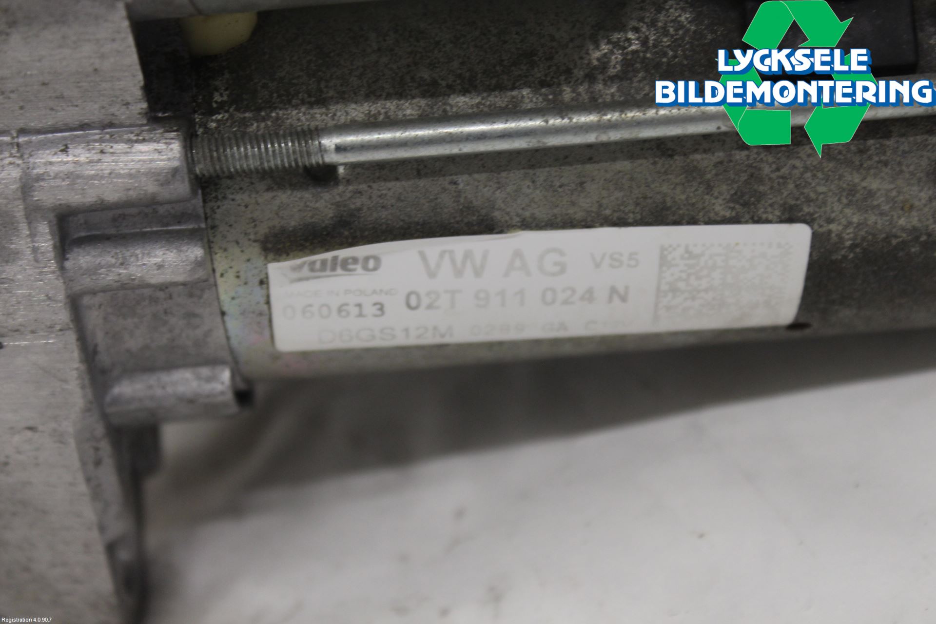 Skoda FABIA 07-14 Startmotor