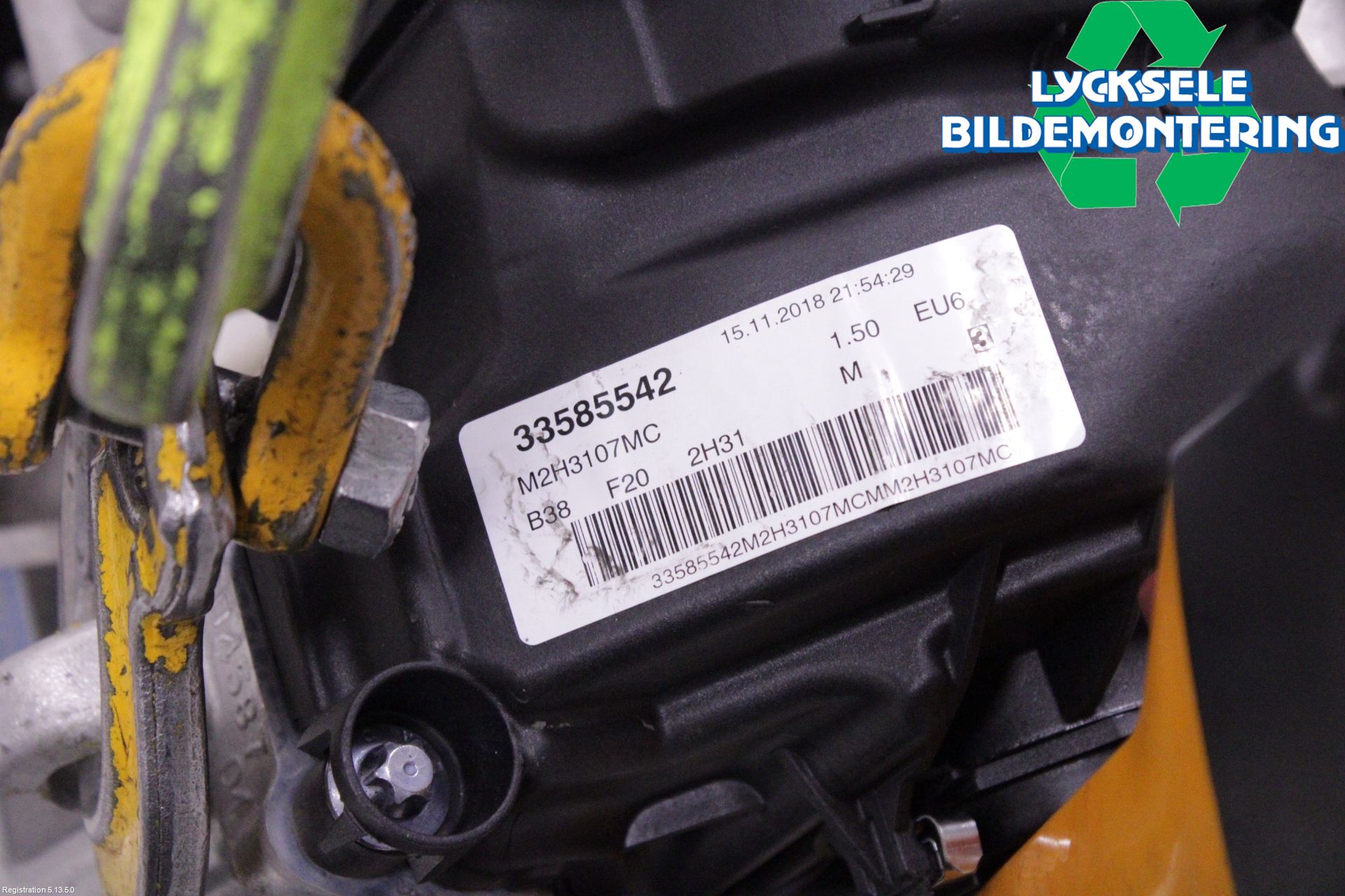 BMW 1 F20/F21 11-19 Motor Bensin