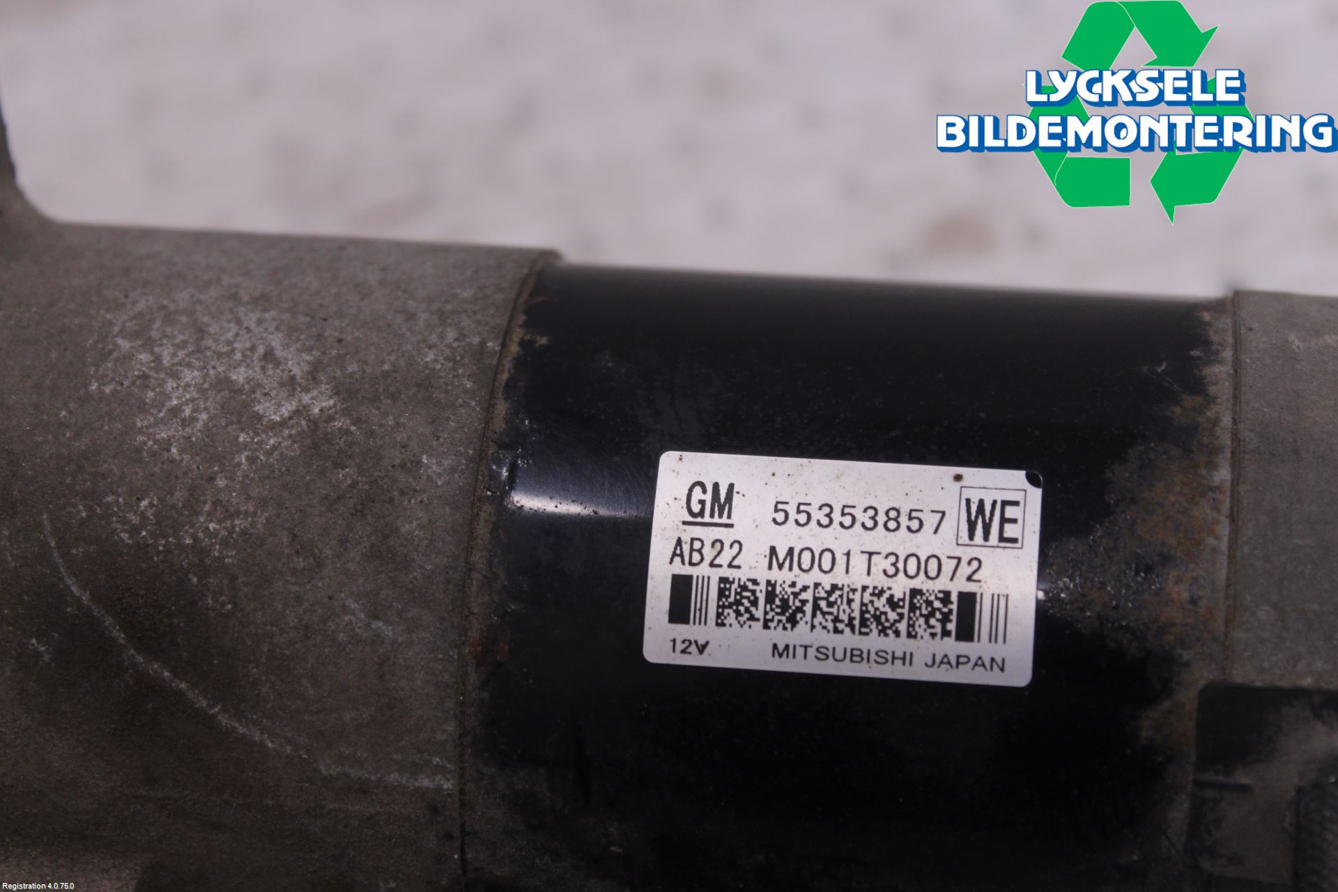 Opel INSIGNIA 09-16 Startmotor Diesel