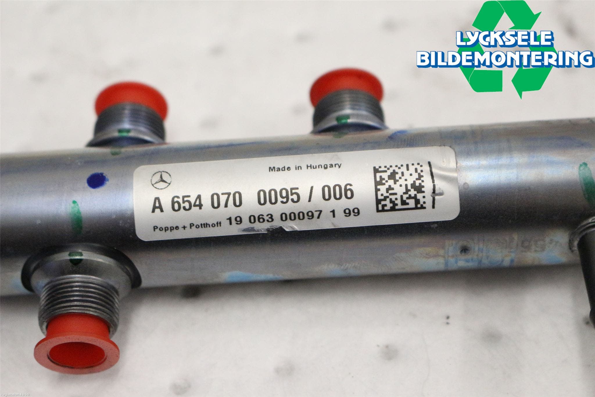 Mercedes-Benz MB E-KLASS (W213) 16-23 Inj. Fuelrail