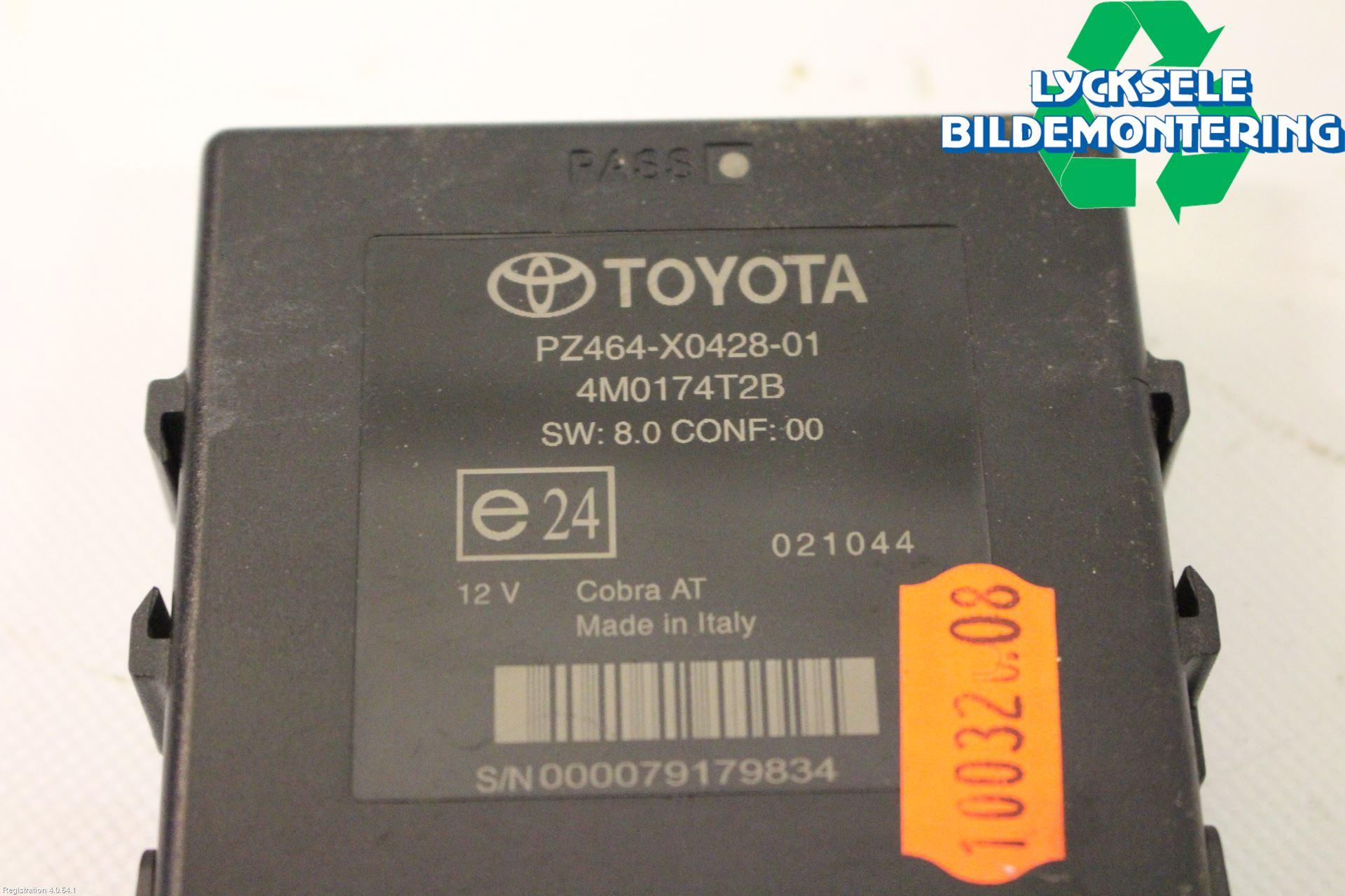 Toyota RAV 4 06-12 Styrenhet Övrigt