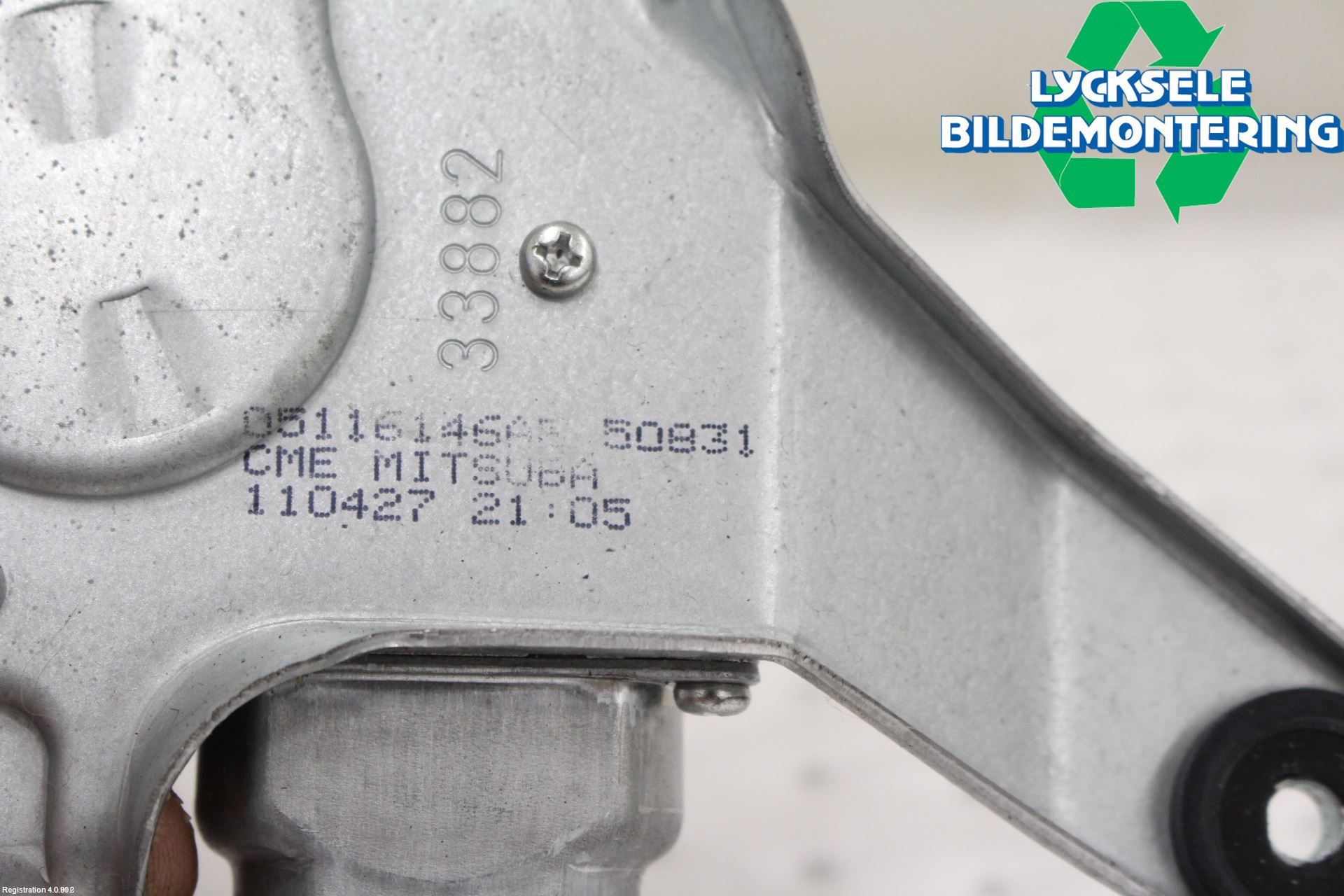 Jeep COMPASS Torkarmotor Baklucka