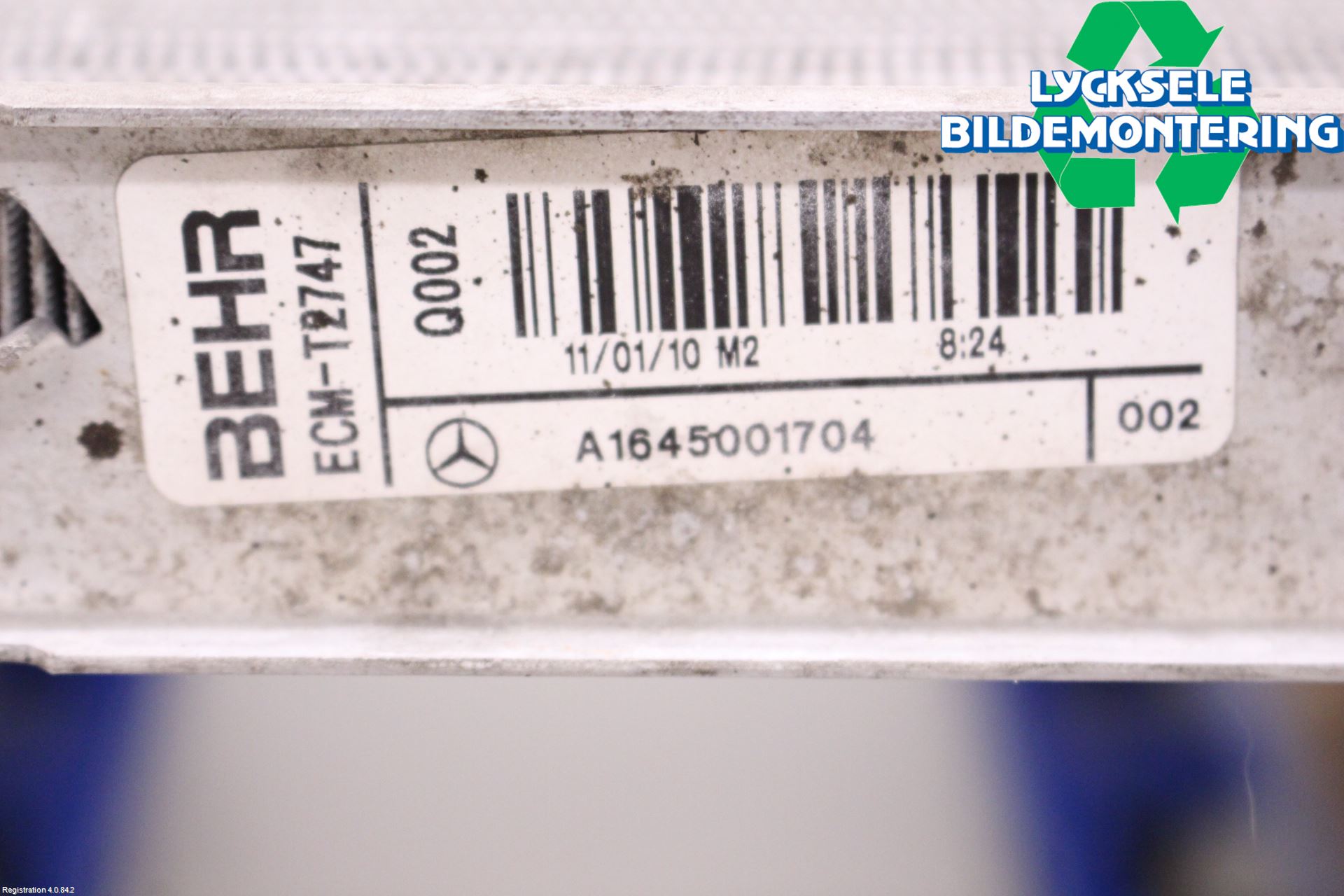 Mercedes-Benz MB ML (W164) 05-11 Kylare Aut