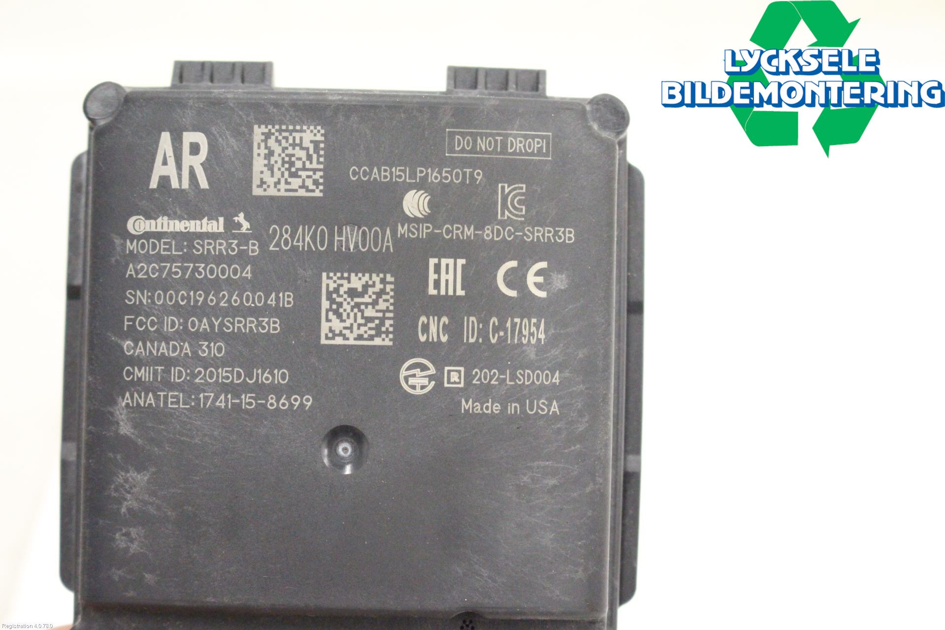 Nissan QASHQAI 17-21 Sensor Aktivt Kollisionsskydd
