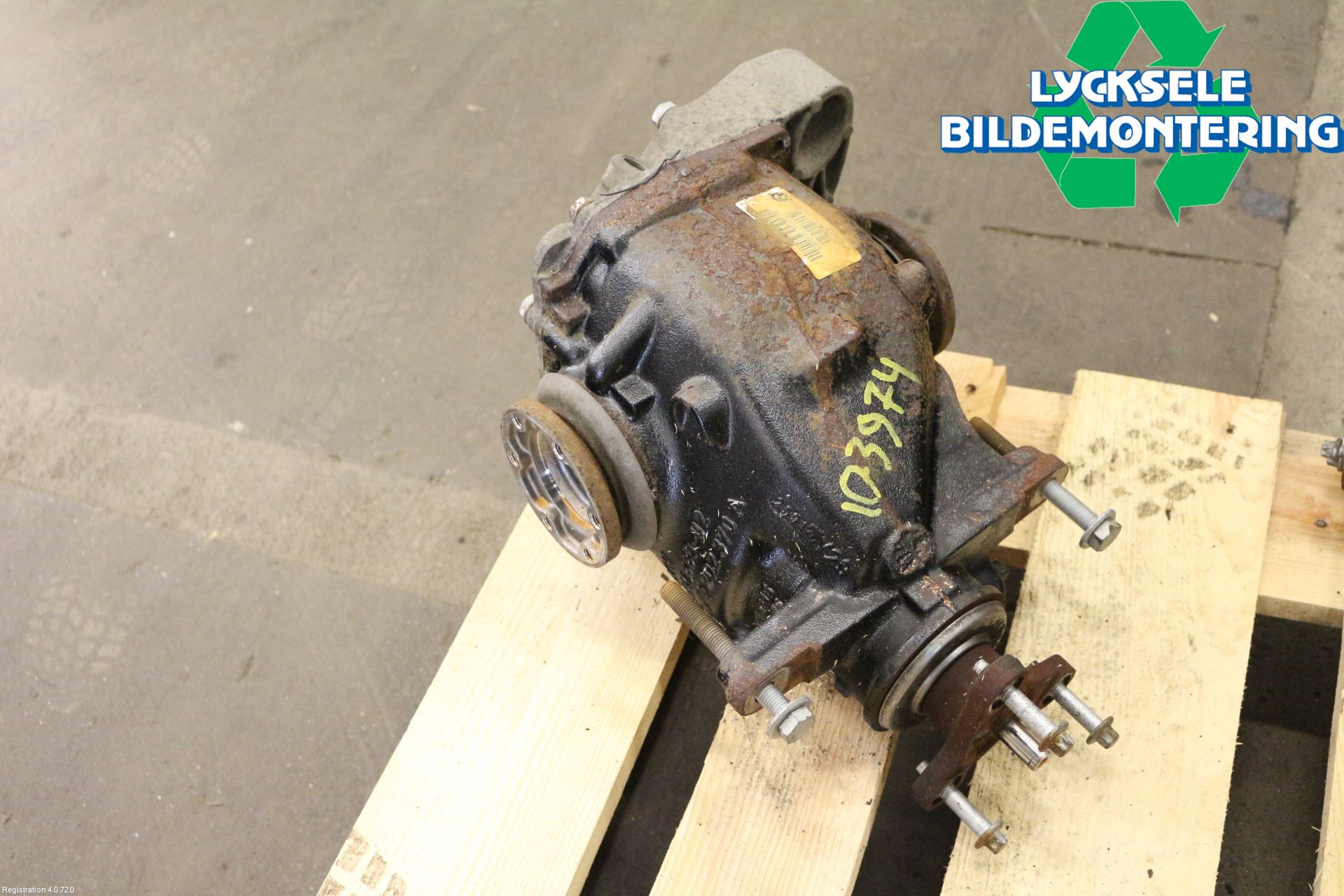 BMW X1 E84 10-15 Bakväxel-Diff